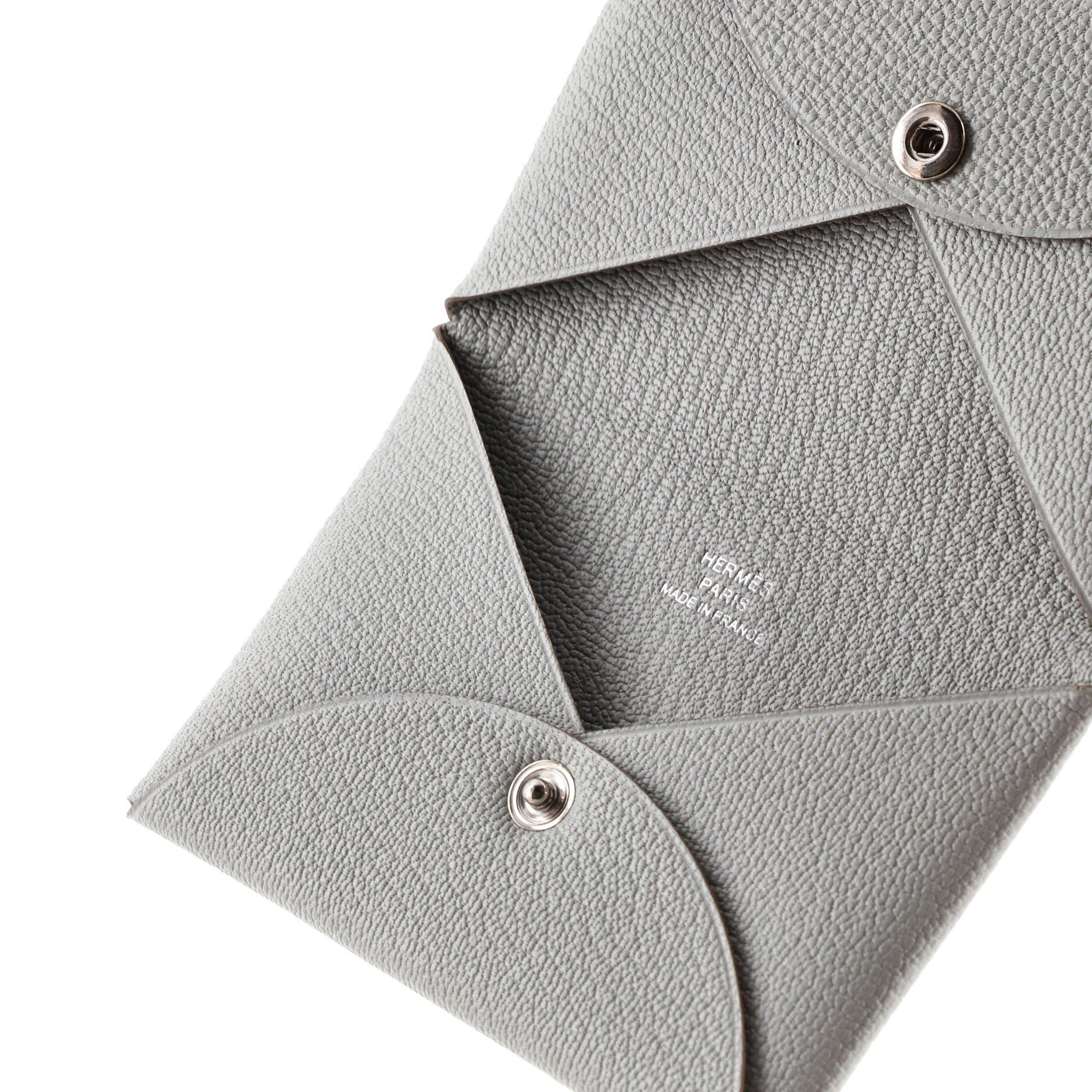 Hermes Calvi Duo Card Holder Size ONE SIZE - 5 Thumbnail