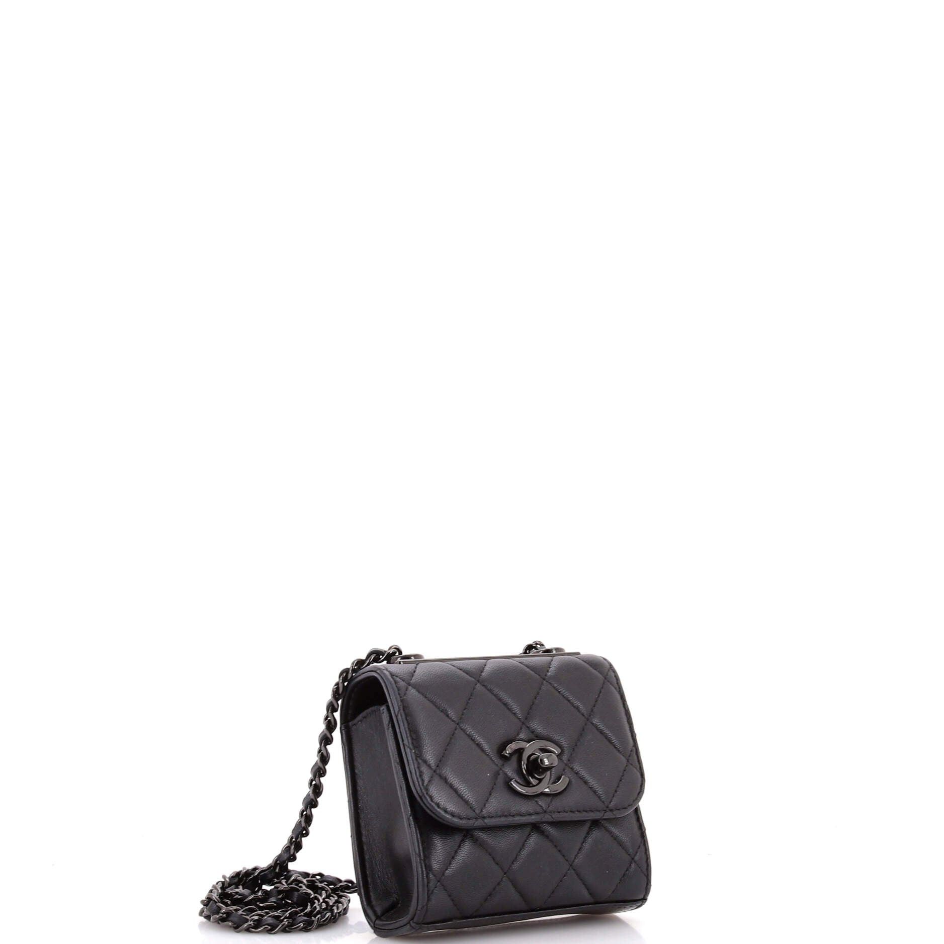 Chanel So Black Trendy CC Clutch with Chain Size ONE SIZE - 2 Thumbnail