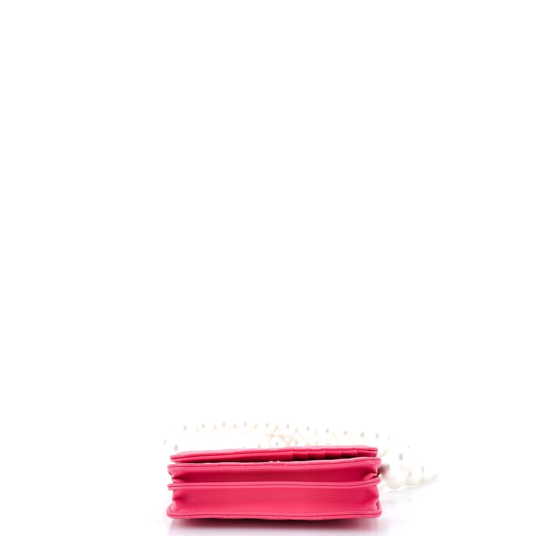 Chanel Pearl Strap CC Wallet on Chain Size ONE SIZE - 4 Thumbnail