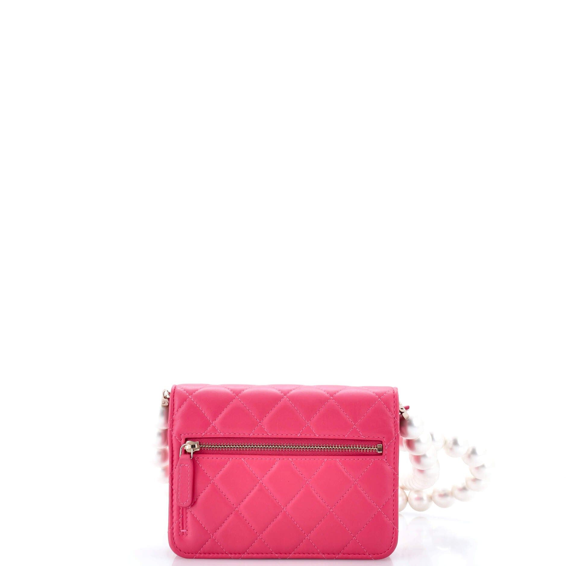 Chanel Pearl Strap CC Wallet on Chain Size ONE SIZE - 3 Thumbnail