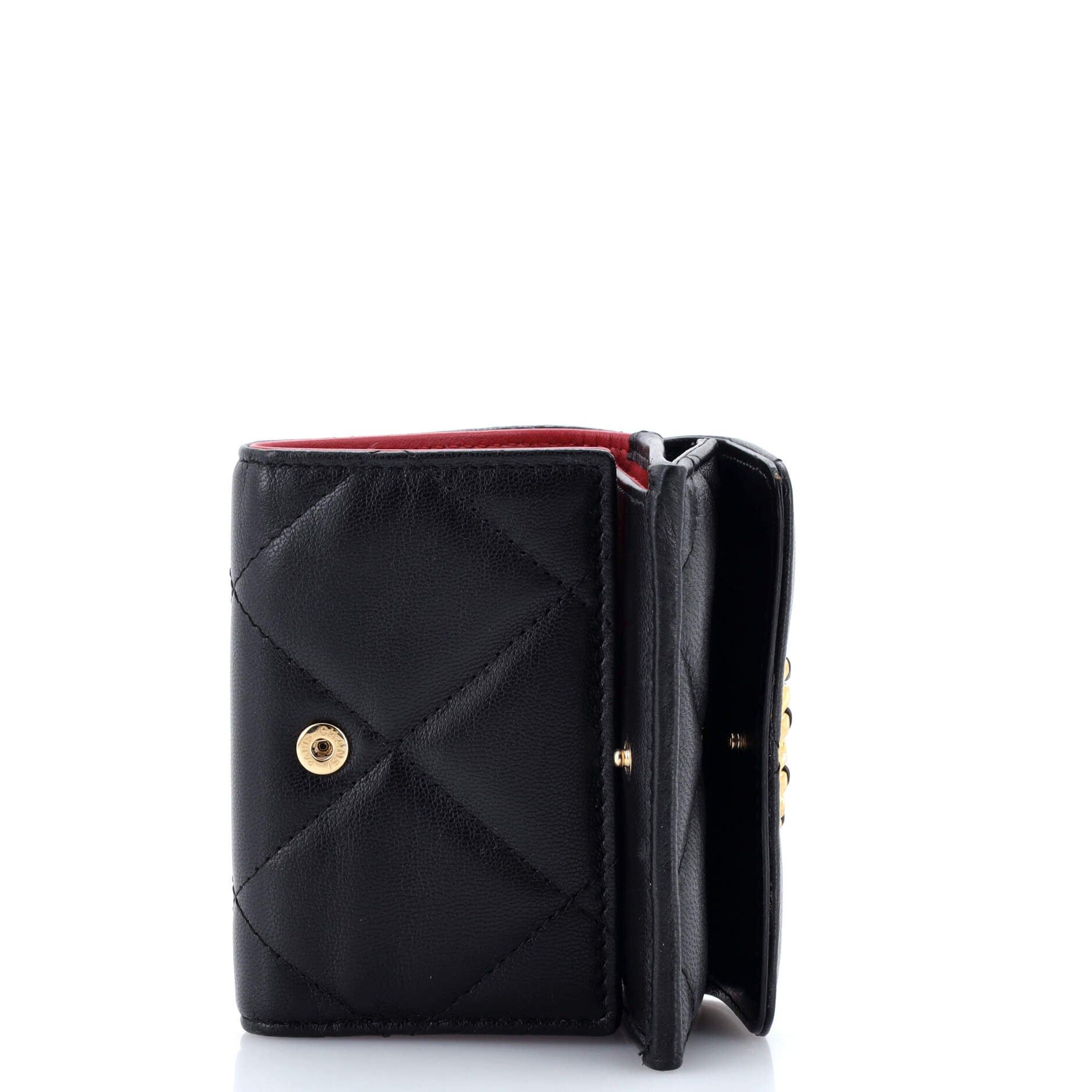 Chanel 19 Trifold Flap Wallet Size ONE SIZE - 5 Thumbnail