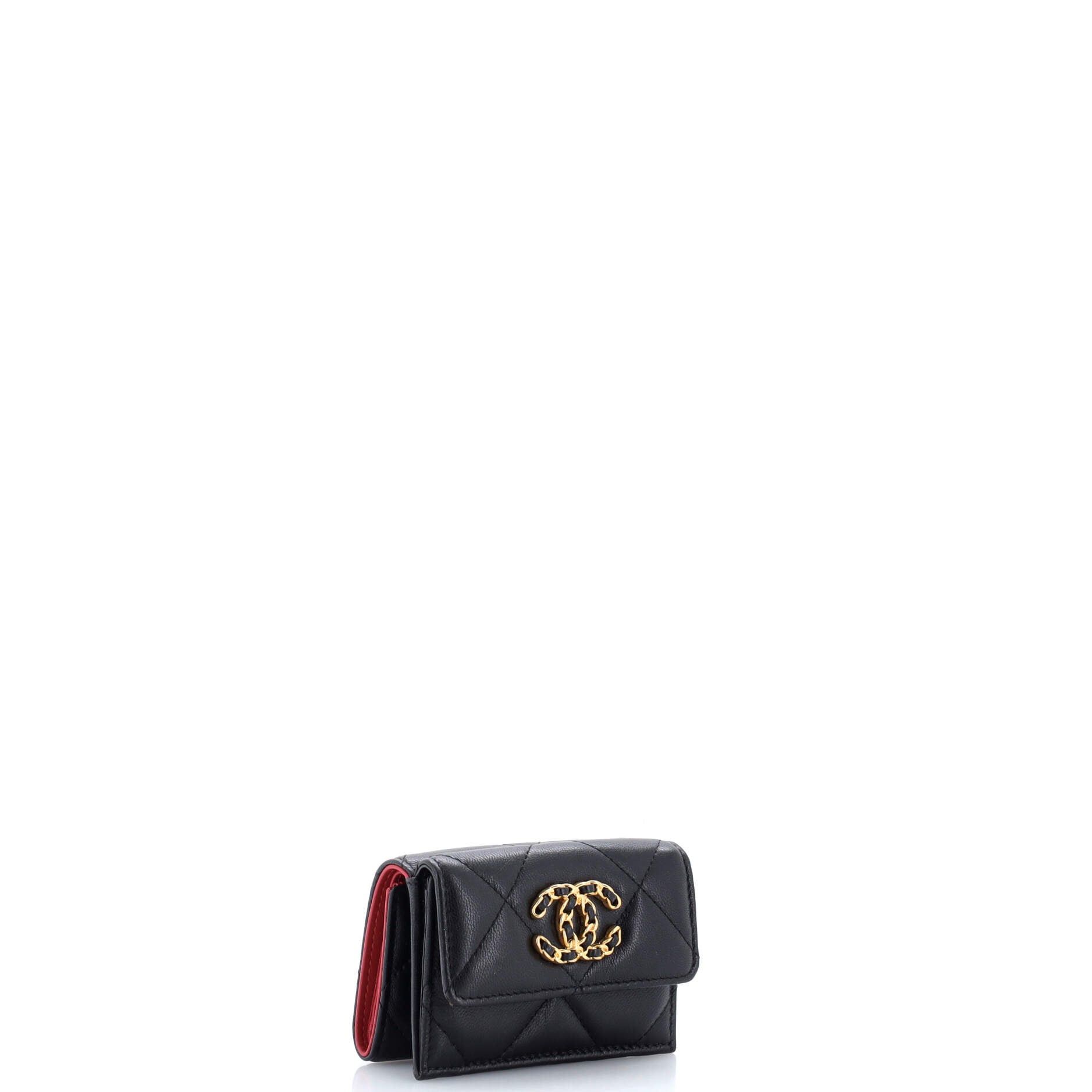 Chanel 19 Trifold Flap Wallet Size ONE SIZE - 2 Thumbnail
