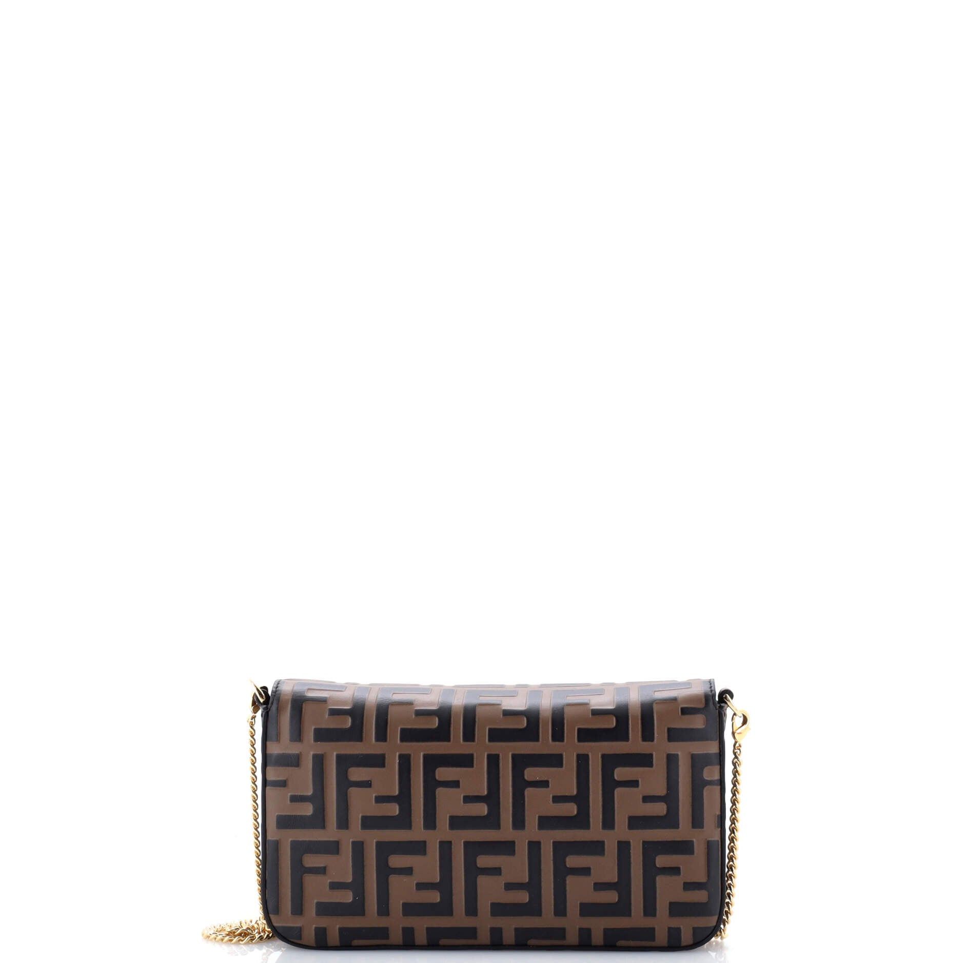 Fendi F is Envelope Clutch on Chain Size ONE SIZE - 4 Thumbnail