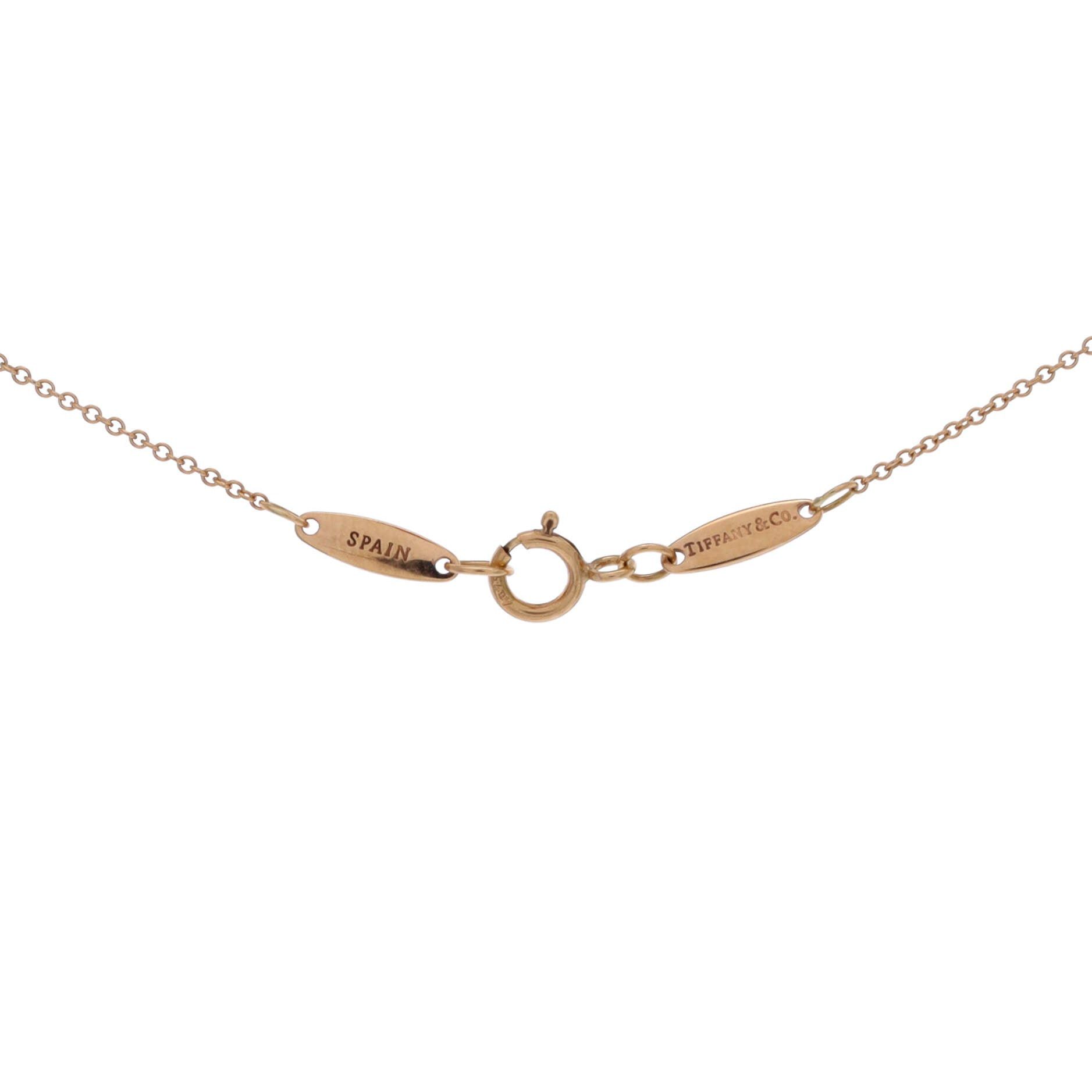 Tiffany & Co. Elsa Peretti Open Heart Pendant Necklace Size ONE SIZE - 4 Thumbnail