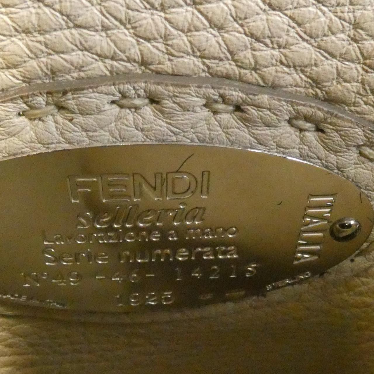 Fendi Fendi Fendi Selleria Peekaboo Calf Bag Leather Handbag 8BN290 Q0J DUTY FREE for USA Size ONE SIZE - 9 Thumbnail
