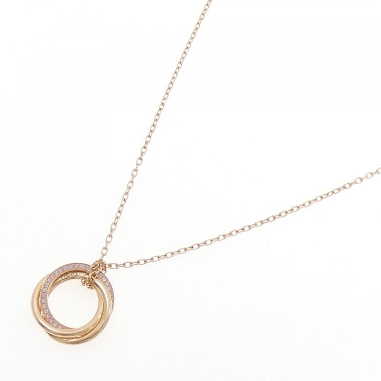 Cartier Cartier Cartier Trinity 18K Pink Gold Necklace Precious Metal Necklace DUTY FREE for USA Size ONE SIZE - 2 Thumbnail