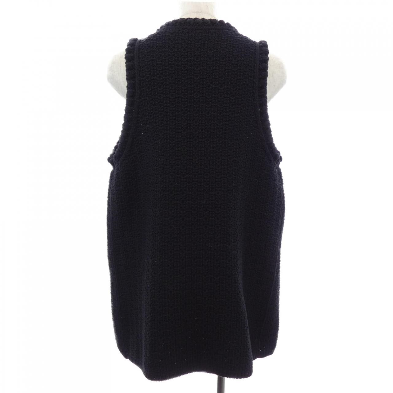Chanel Chanel Chanel Knit Vest Textile Tops P72795K10459 DUTY FREE for USA Size ONE SIZE - 2 Thumbnail