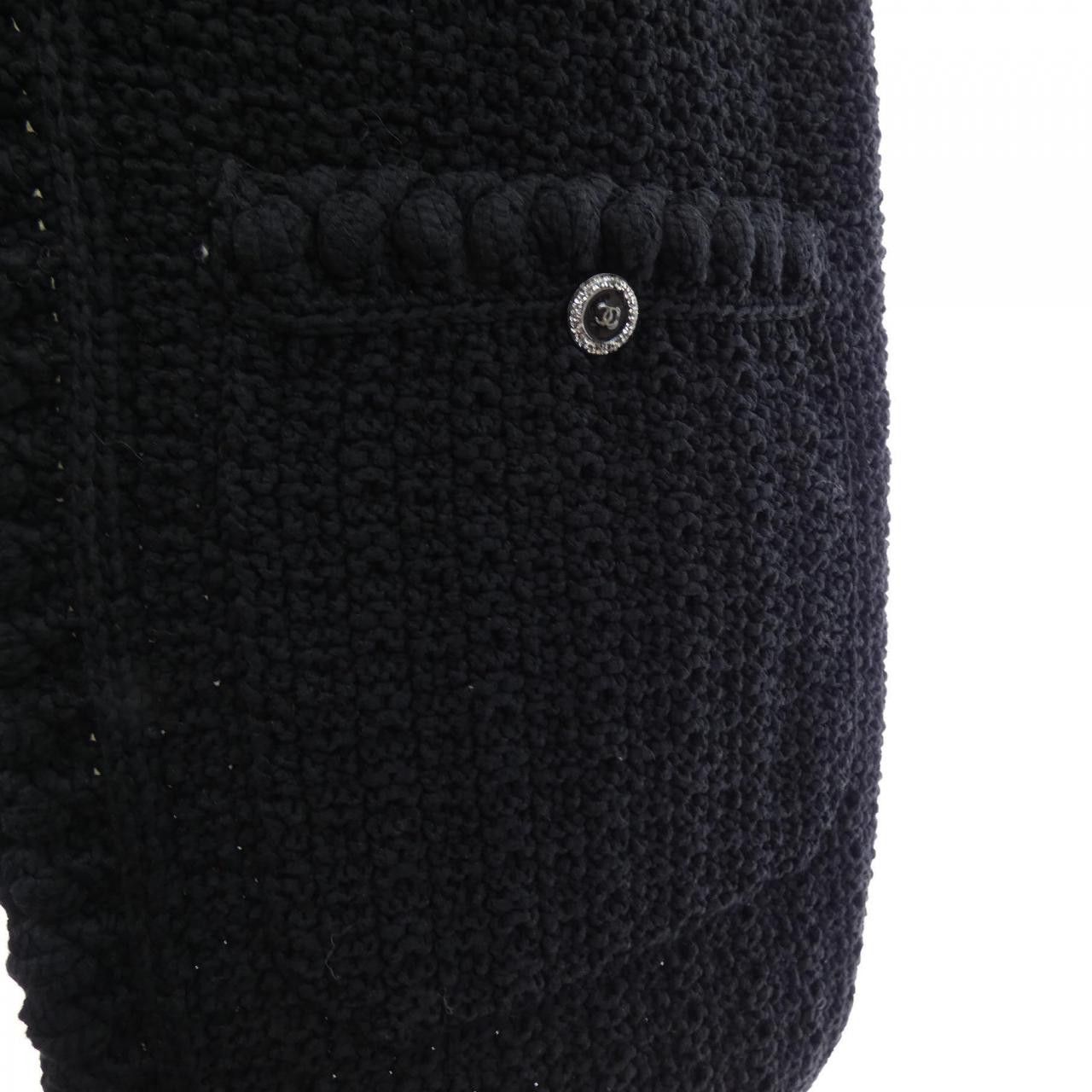 Chanel Chanel Chanel Knit Vest Textile Tops P72795K10459 DUTY FREE for USA Size ONE SIZE - 7 Thumbnail