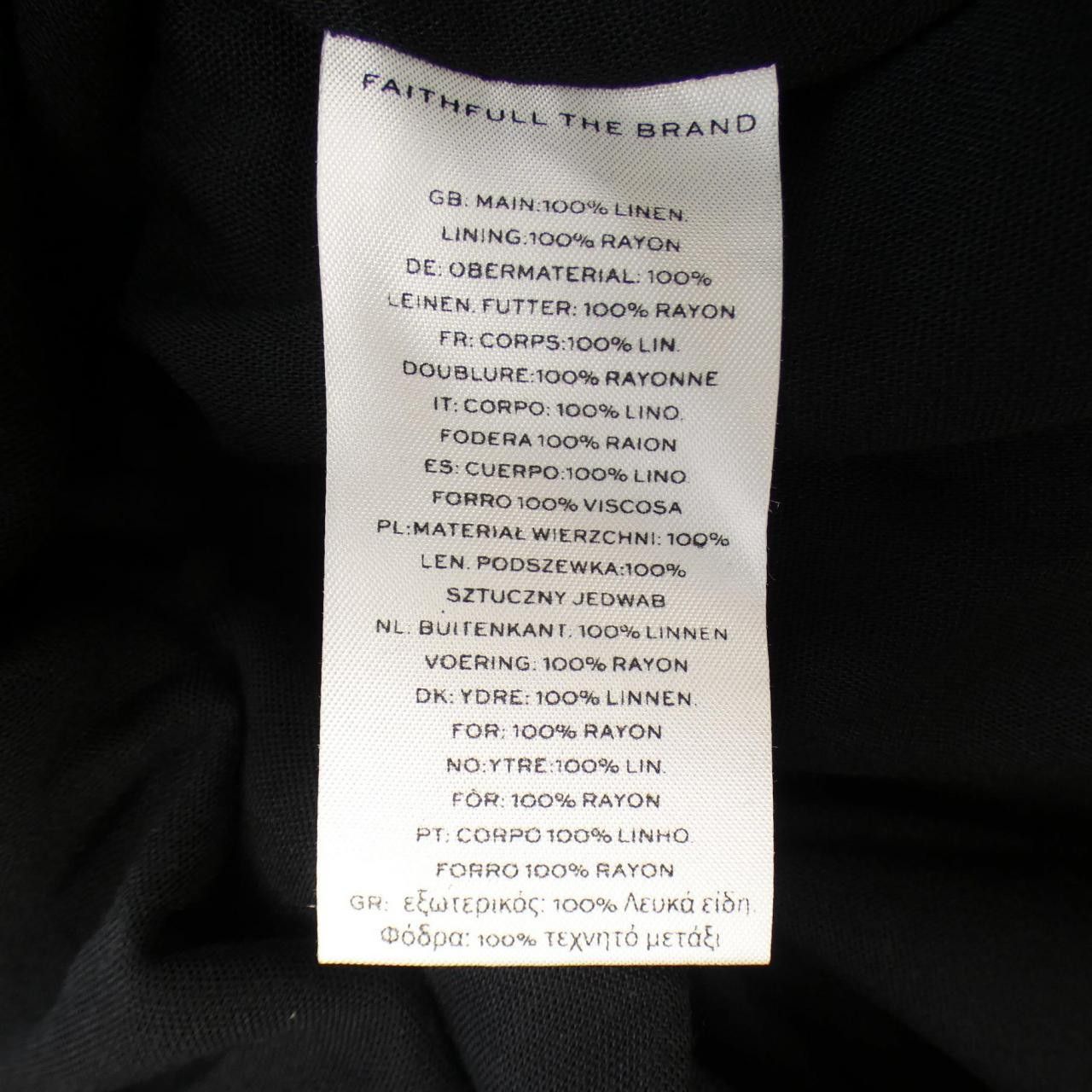 Other Other FAITHFULL THE BRAND Dress Textile Dresses DUTY FREE for USA Size ONE SIZE - 3 Thumbnail