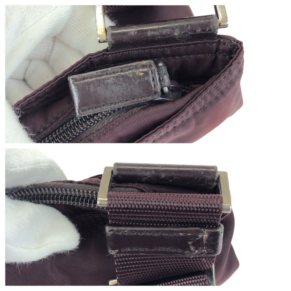 Prada Prada Prada Tessuto Nylon Shoulder Bag Textile Shoulder Bag DUTY FREE for USA Size ONE SIZE - 6 Thumbnail