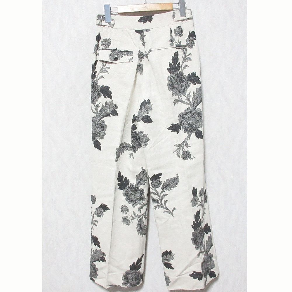 Other Other CABaN Floral Print Flared Pants Textile Bottoms 39-04-51-04004 DUTY FREE for USA Size ONE SIZE - 2 Thumbnail