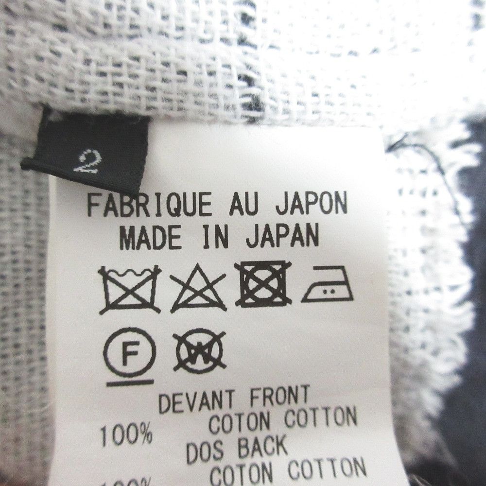 Other Other Takeshi Kosaka by Y's Pink Label Inside Out Cropped Top Textile Tops YN-T50-038 DUTY FREE for USA Size ONE SIZE - 9 Thumbnail