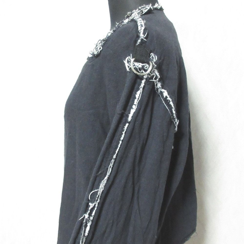 Other Other Takeshi Kosaka by Y's Pink Label Inside Out Cropped Top Textile Tops YN-T50-038 DUTY FREE for USA Size ONE SIZE - 5 Thumbnail