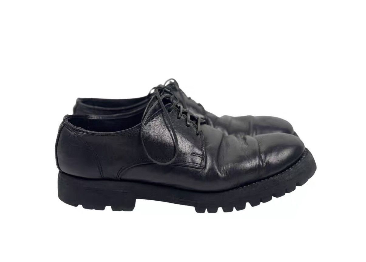 Guidi Black Leather Lace-Up Shoes Size 9.5 Size US 9.5 / EU 42-43 - 3 Thumbnail