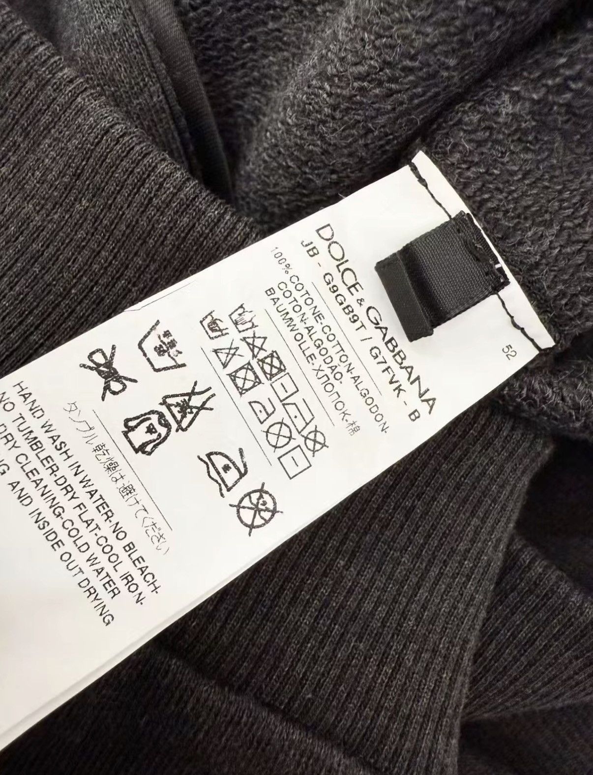 Dolce & Gabbana Gray Zip-Front Bomber Jacket Size M Size US M / EU 48-50 / 2 - 7 Thumbnail
