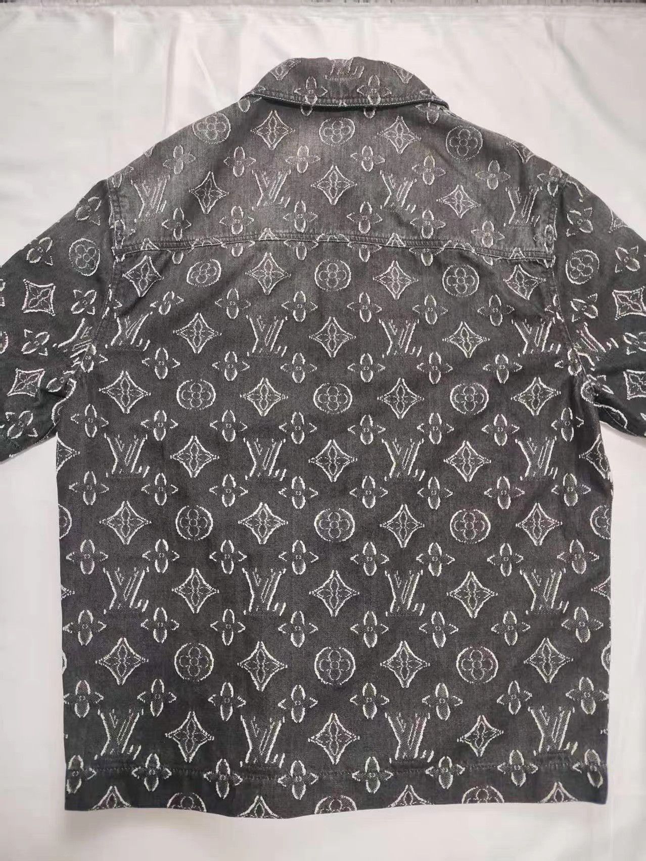 Louis Vuitton Black Monogram Denim Jacket Size US M / EU 48-50 / 2 - 2 Thumbnail
