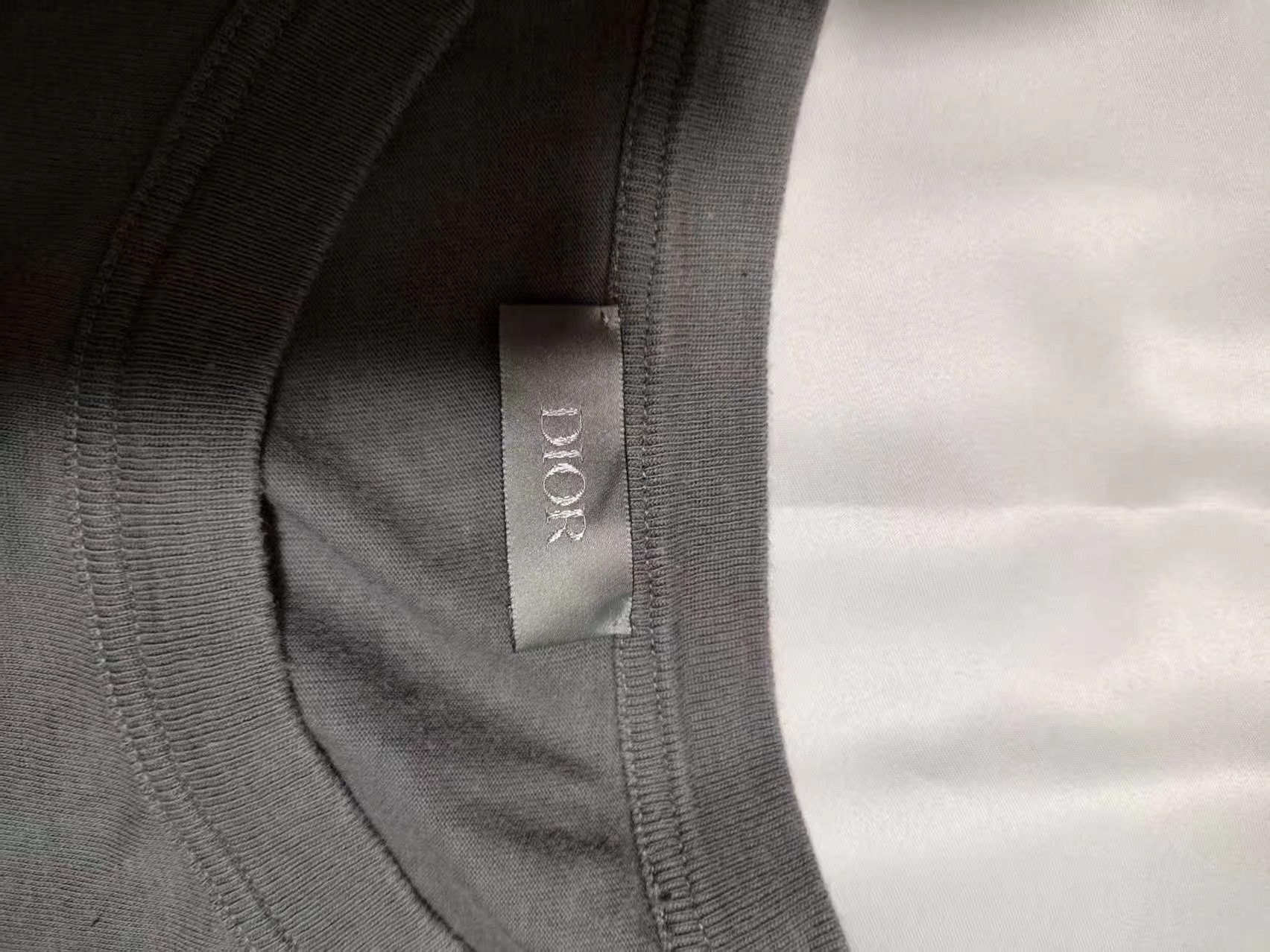 Dior Gray Short Sleeve Graphic T-Shirt Size US M / EU 48-50 / 2 - 4 Thumbnail