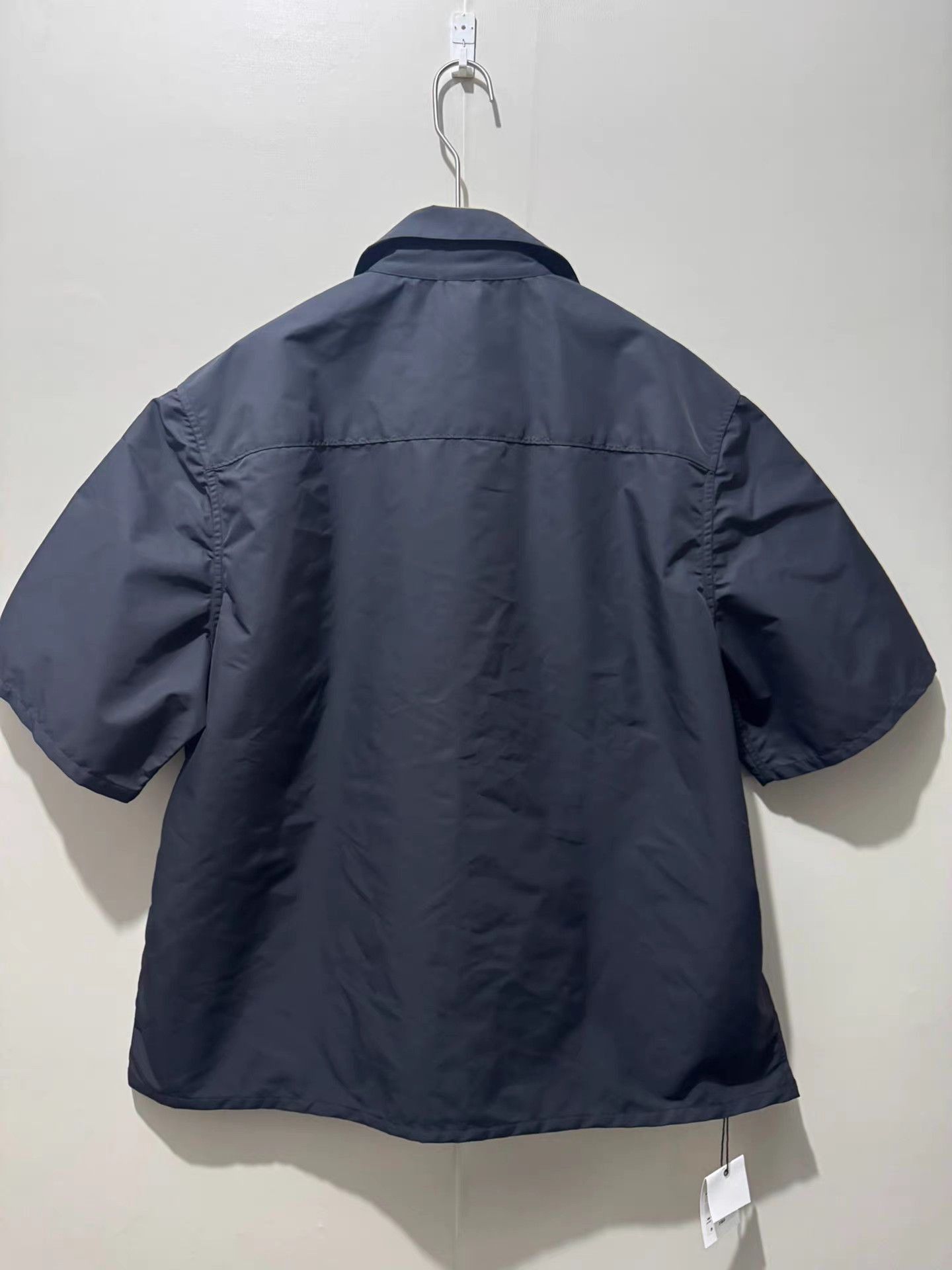 Chrome Hearts Black Short Sleeve Zip-Front Collared Shirt Size US XXL / EU 58 / 5 - 2 Thumbnail