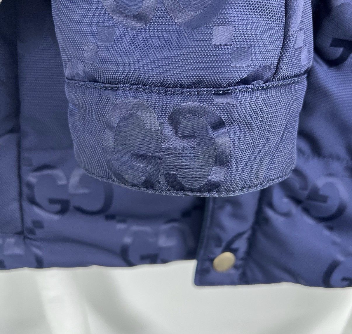 Gucci Blue Corduroy Button-Front Jacket Size S Size US S / EU 44-46 / 1 - 7 Thumbnail