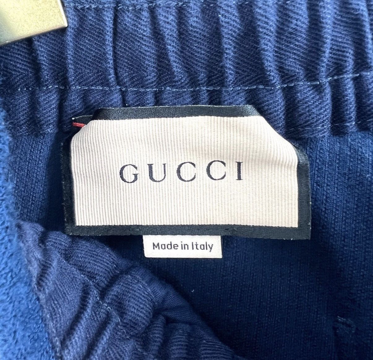 Gucci Blue Colorblock Striped Drawstring Shorts Size US 30 / EU 46 - 3 Thumbnail