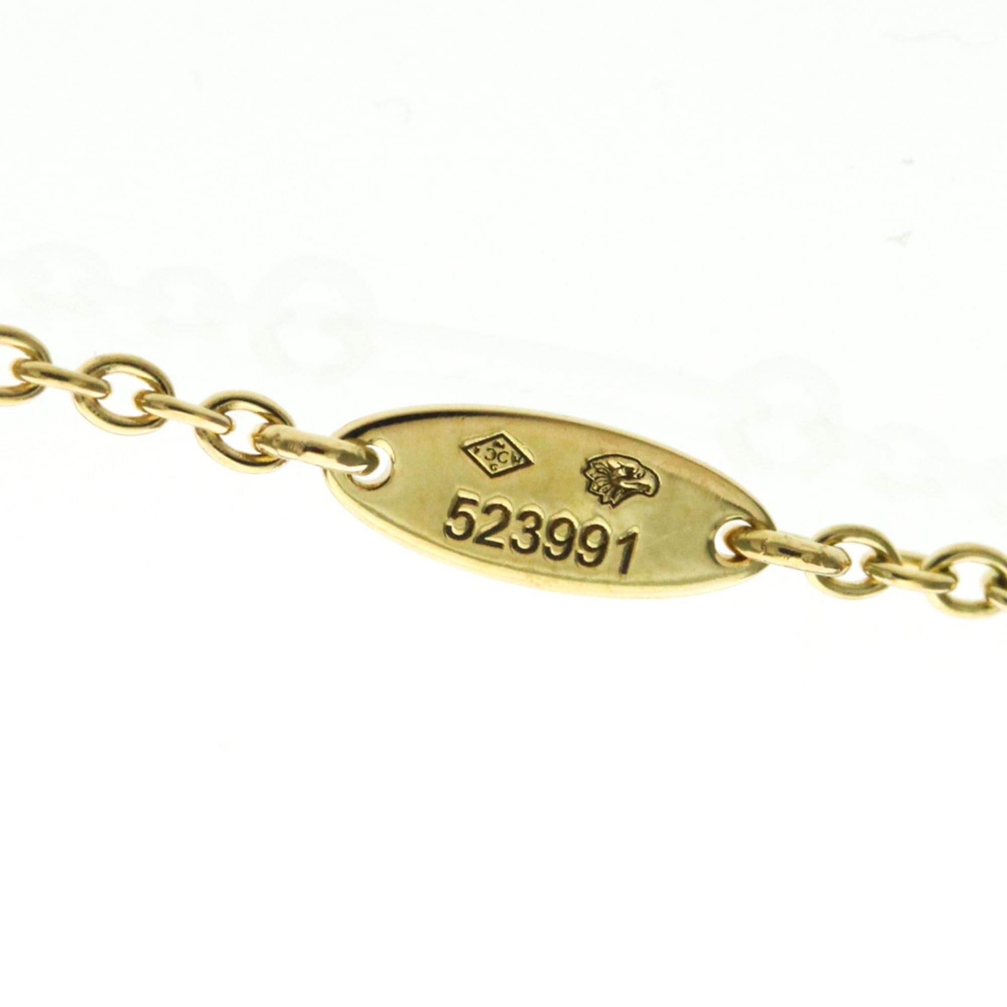 Dior Christian Dior Dioramour Necklace Yellow Gold (18K) Diamond Men,Women Fashion Pendant Necklace (Gold) Size ONE SIZE - 8 Thumbnail
