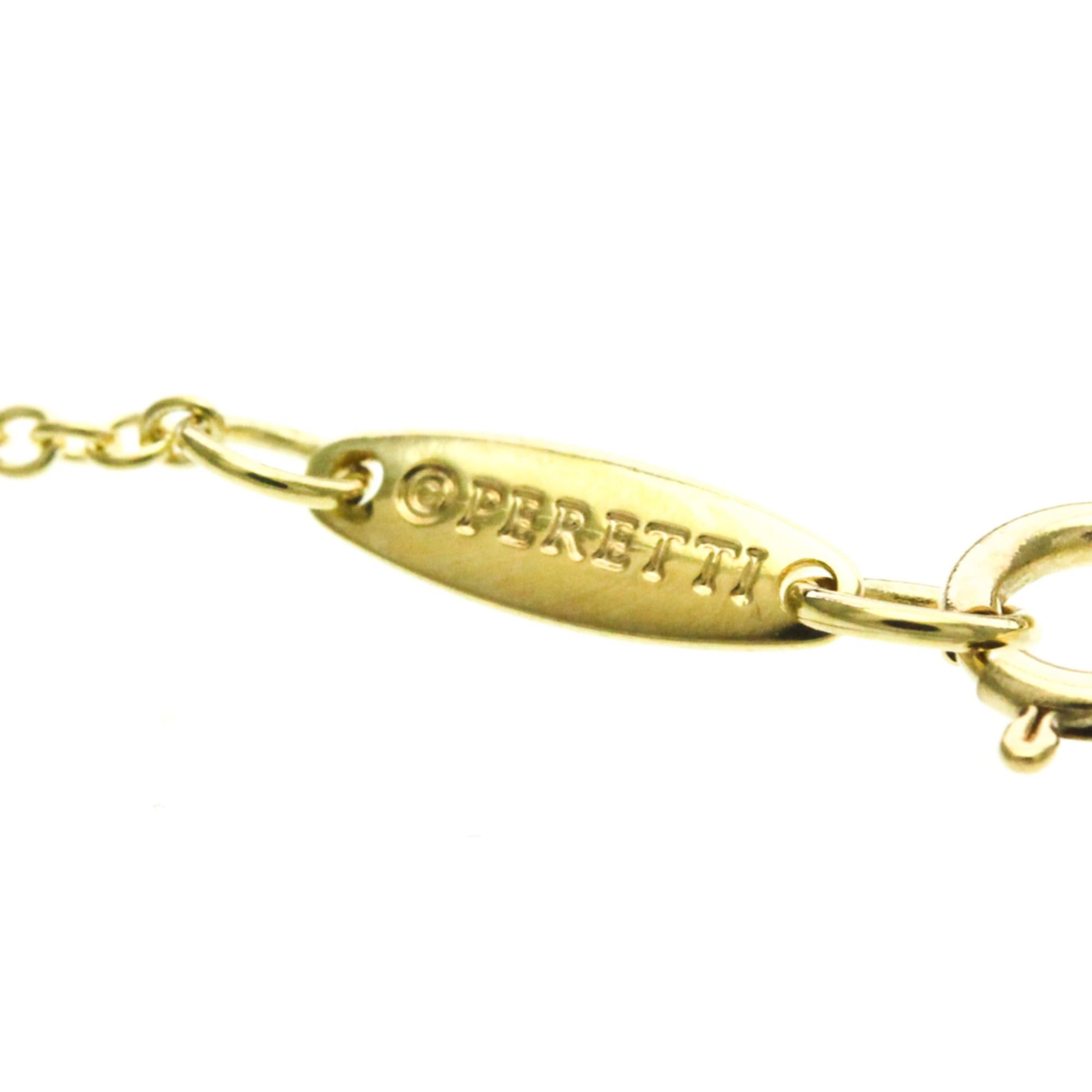 Tiffany & Co. Tiffany Open Heart Yellow Gold (18K) No Stone Men,Women Fashion Pendant Necklace (Gold) Size ONE SIZE - 12 Thumbnail