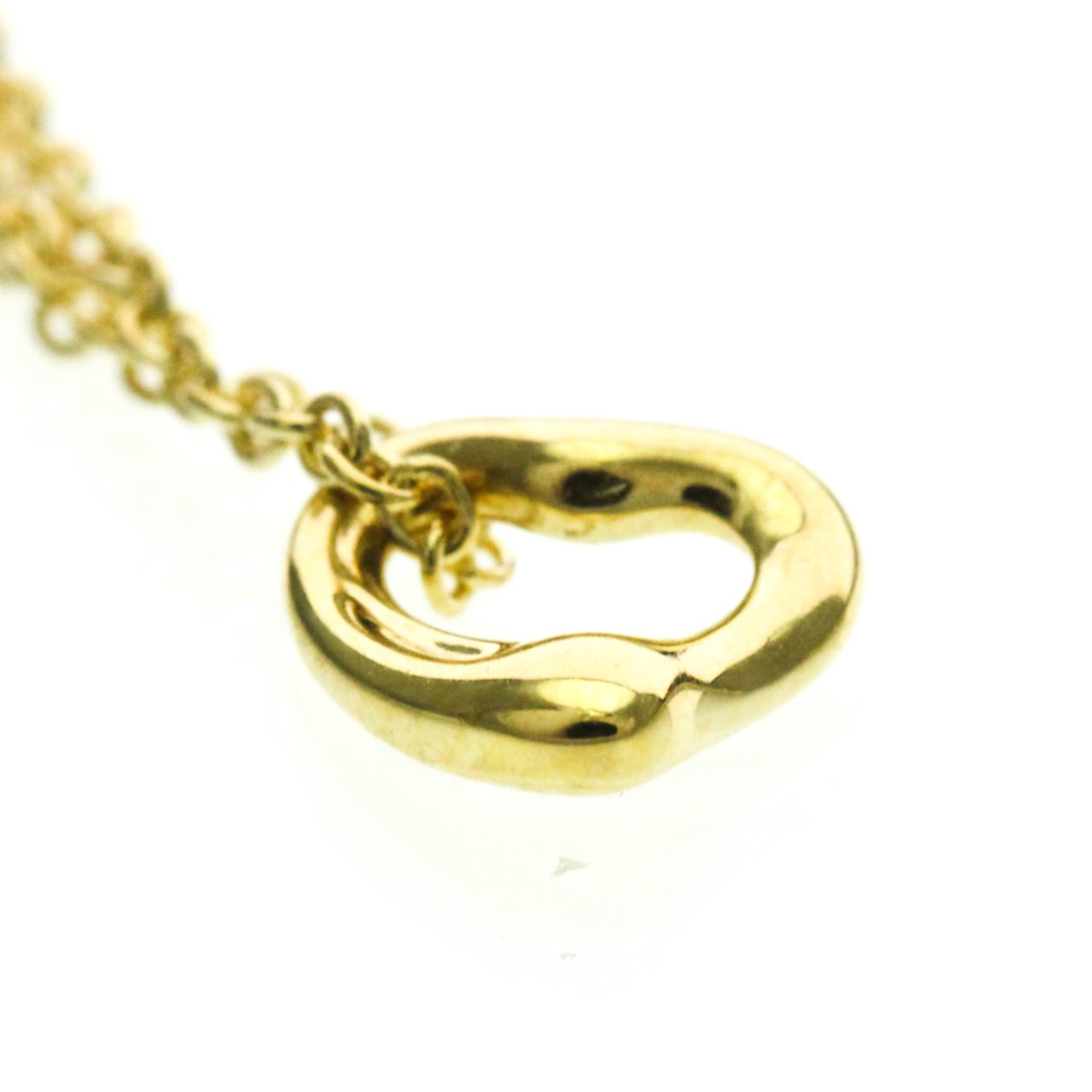 Tiffany & Co. Tiffany Open Heart Yellow Gold (18K) No Stone Men,Women Fashion Pendant Necklace (Gold) Size ONE SIZE - 7 Thumbnail