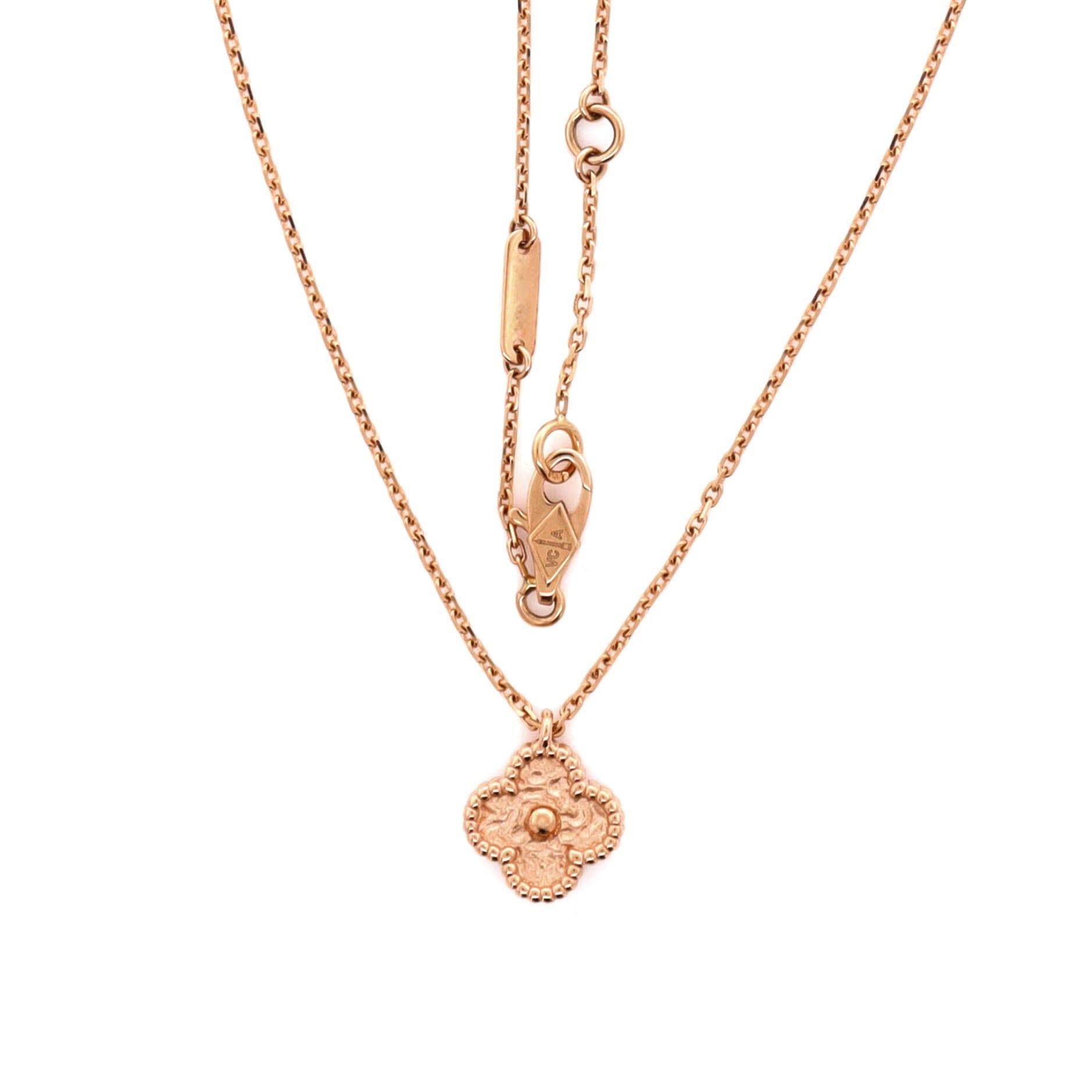 Van Cleef & Arpels Sweet Alhambra Pendant Necklace Size ONE SIZE - 3 Thumbnail
