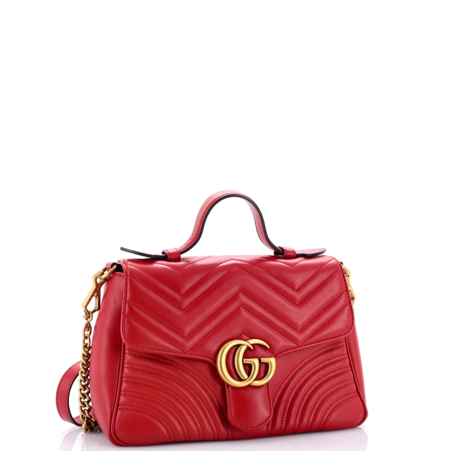 Gucci GG Marmont Top Handle Flap Bag Size ONE SIZE - 2 Thumbnail