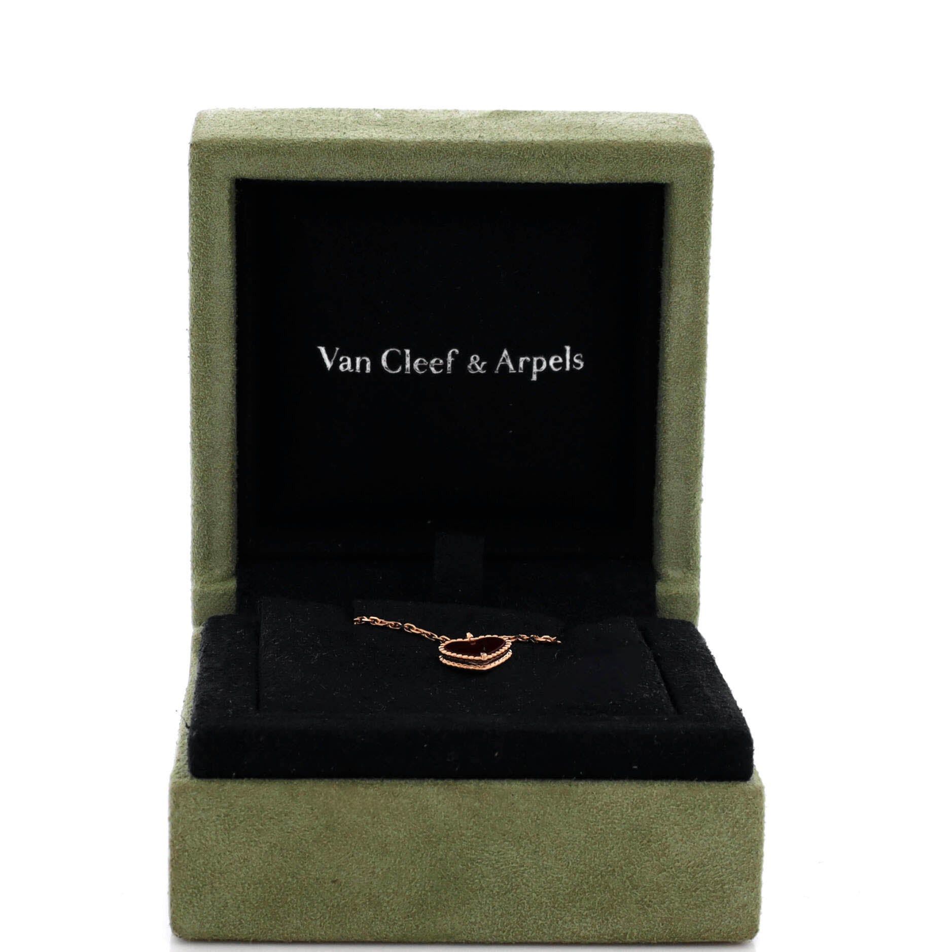 Van Cleef & Arpels Sweet Alhambra Heart Pendant Necklace Size ONE SIZE - 2 Thumbnail
