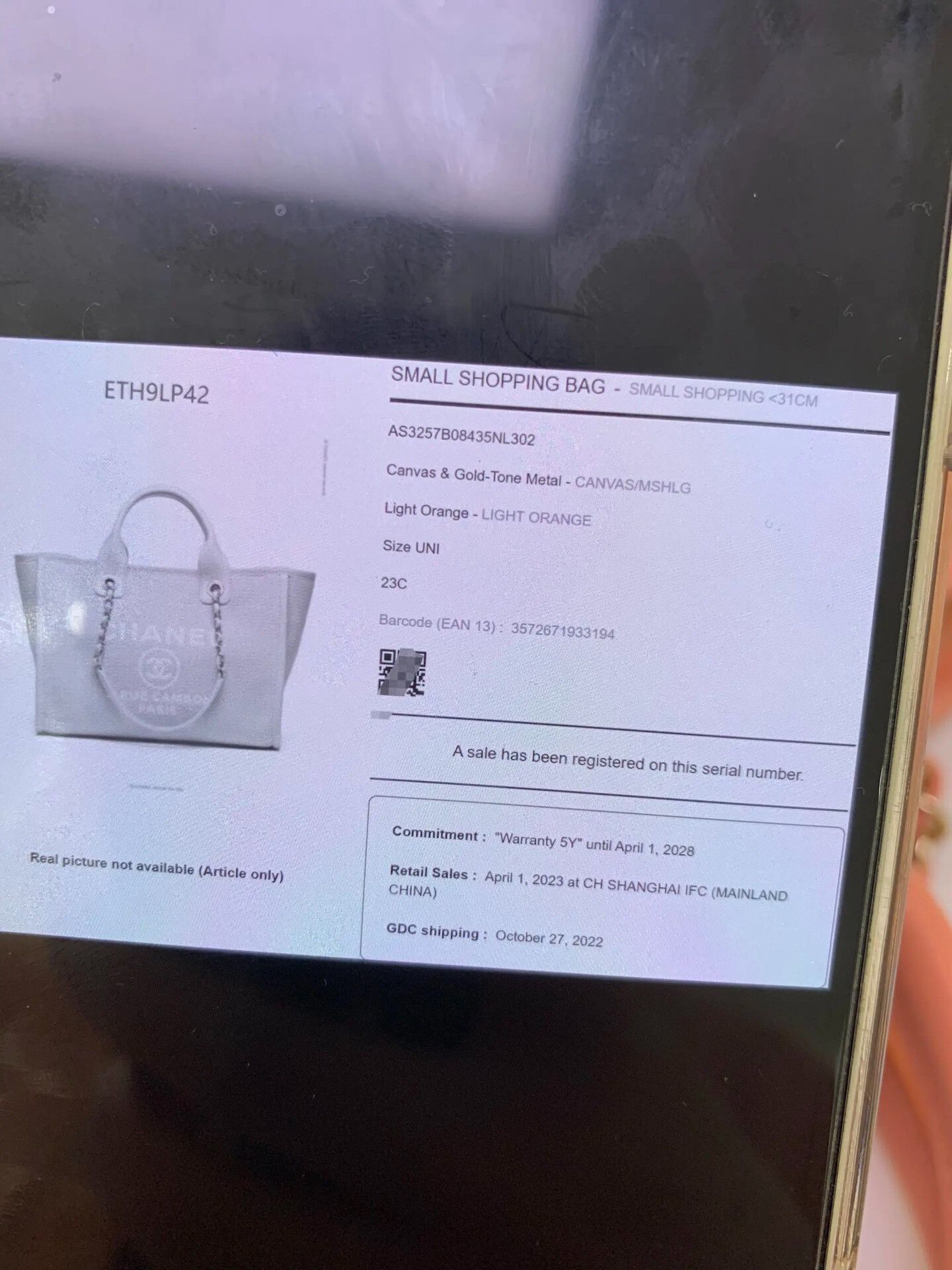 Chanel Pre-loved Bag Very good condition Size ONE SIZE - 9 Thumbnail