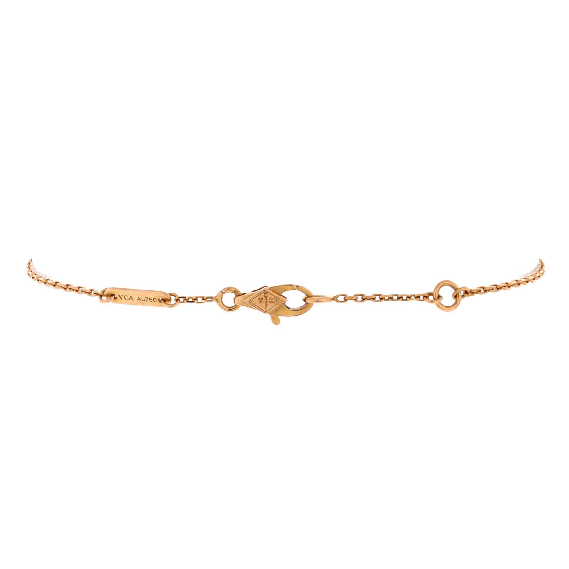 Van Cleef & Arpels Sweet Alhambra Heart Bracelet Size ONE SIZE - 2 Thumbnail