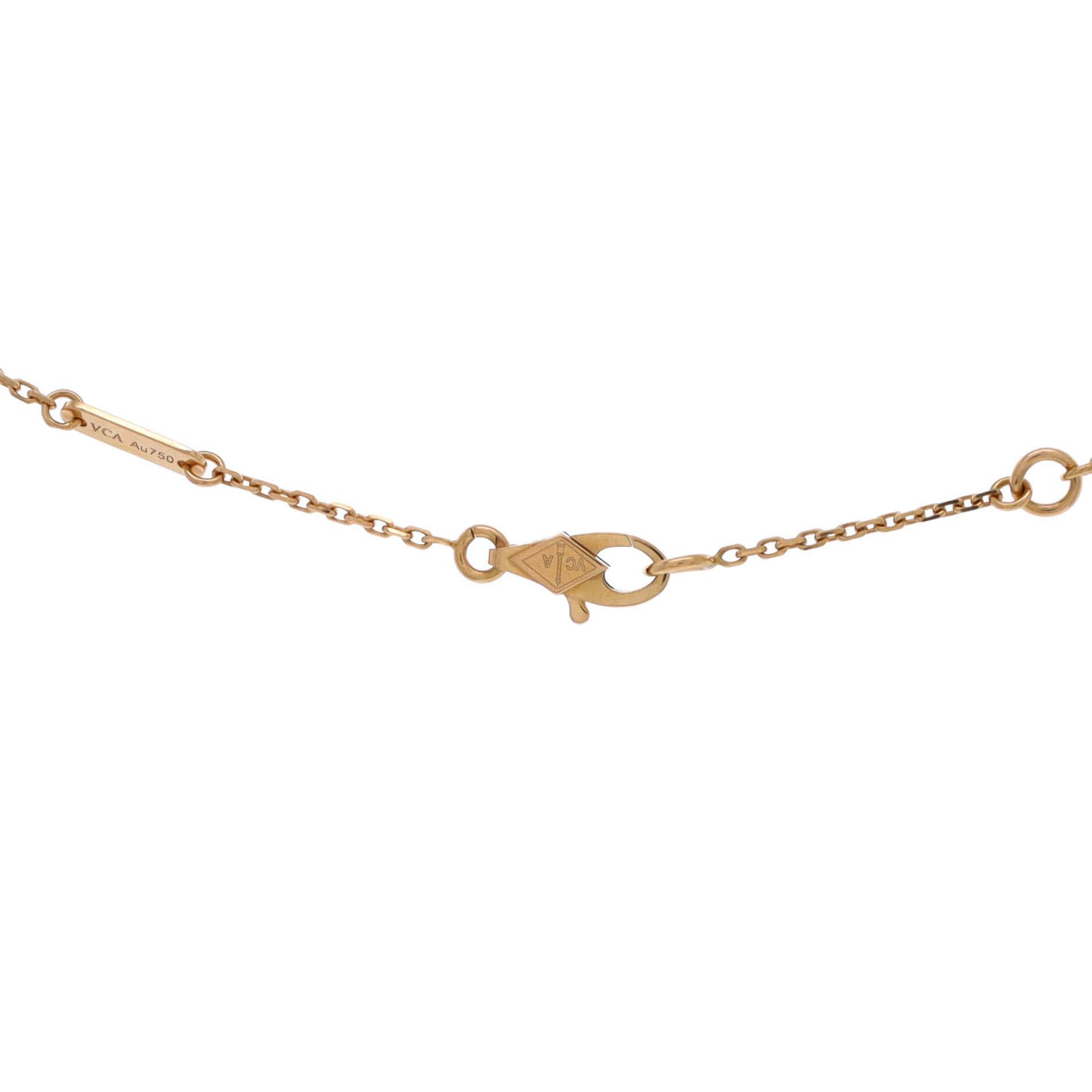Van Cleef & Arpels Sweet Alhambra Heart Pendant Necklace Size ONE SIZE - 4 Thumbnail