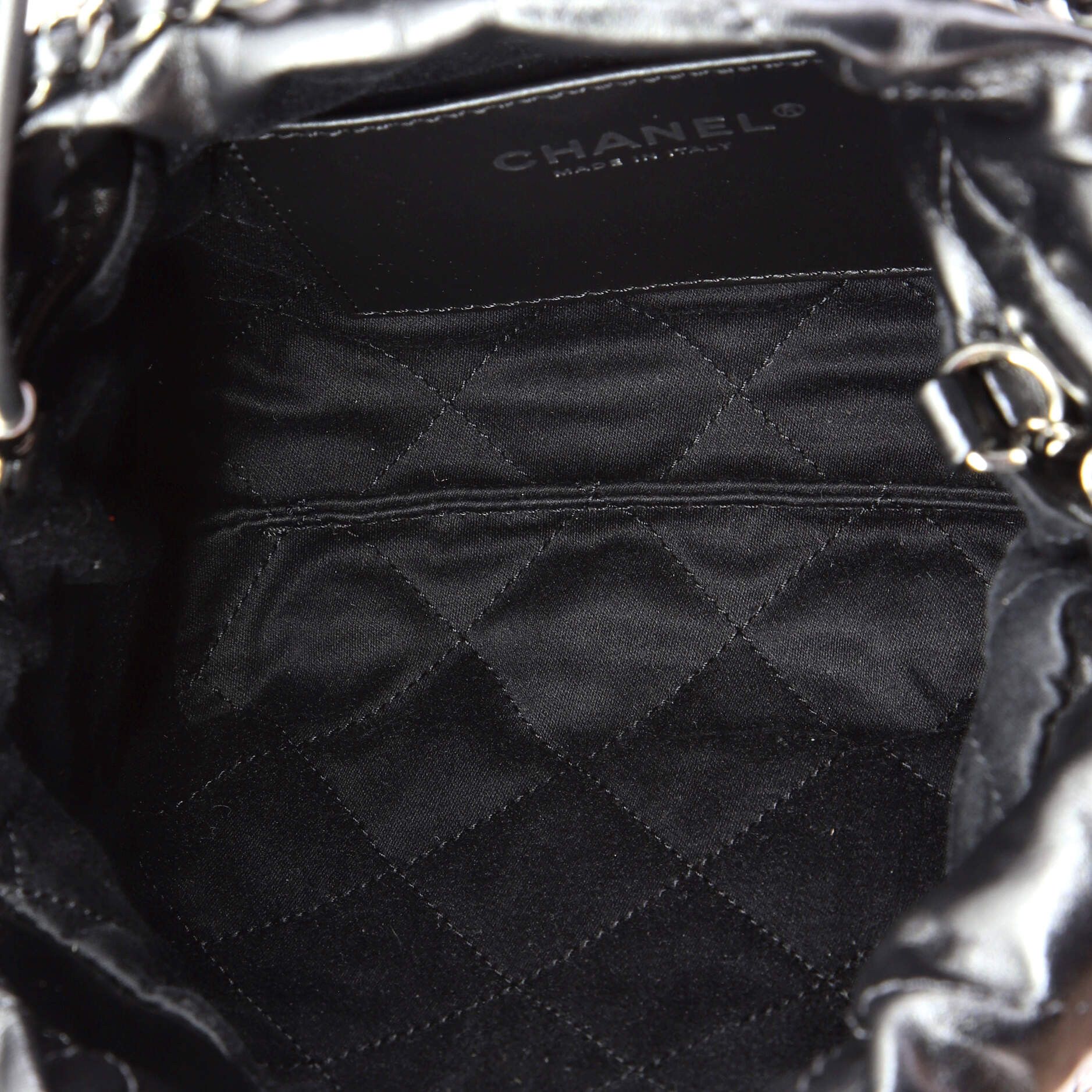 Chanel So Black 22 Chain Hobo Size ONE SIZE - 5 Thumbnail