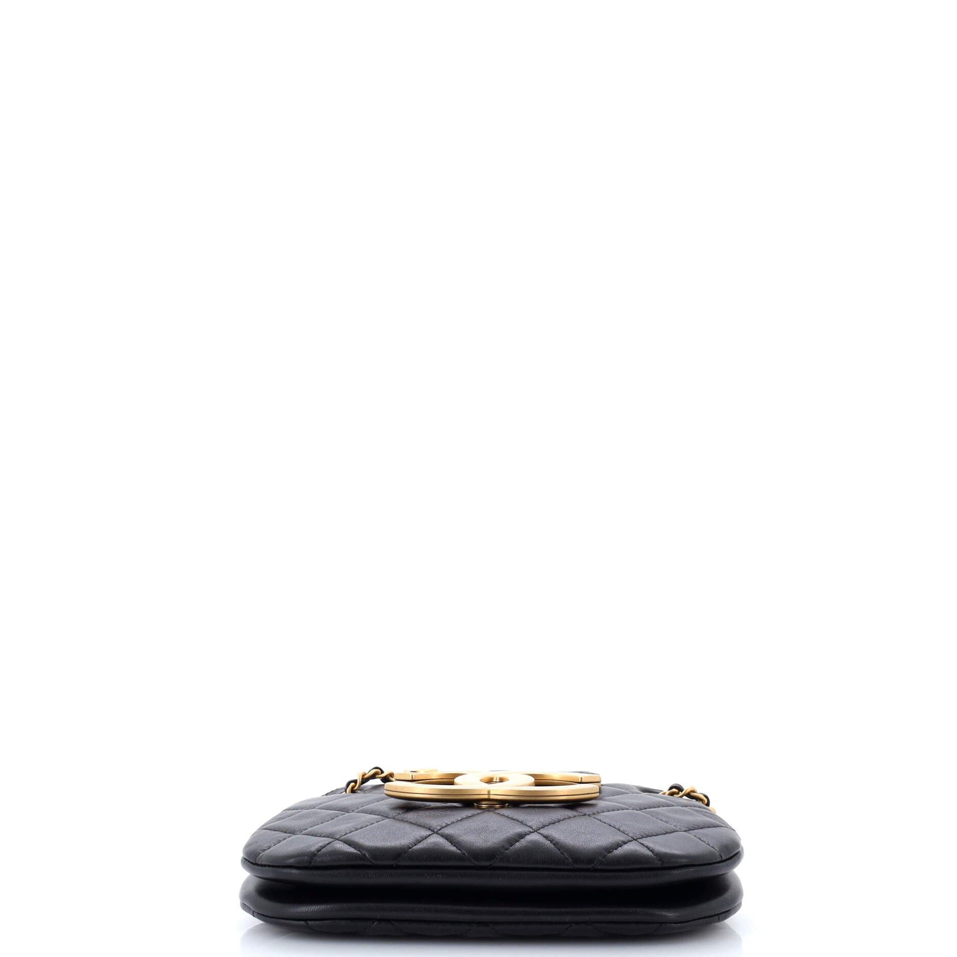 Chanel Giant CC Chain Compartment Messenger Bag Size ONE SIZE - 4 Thumbnail