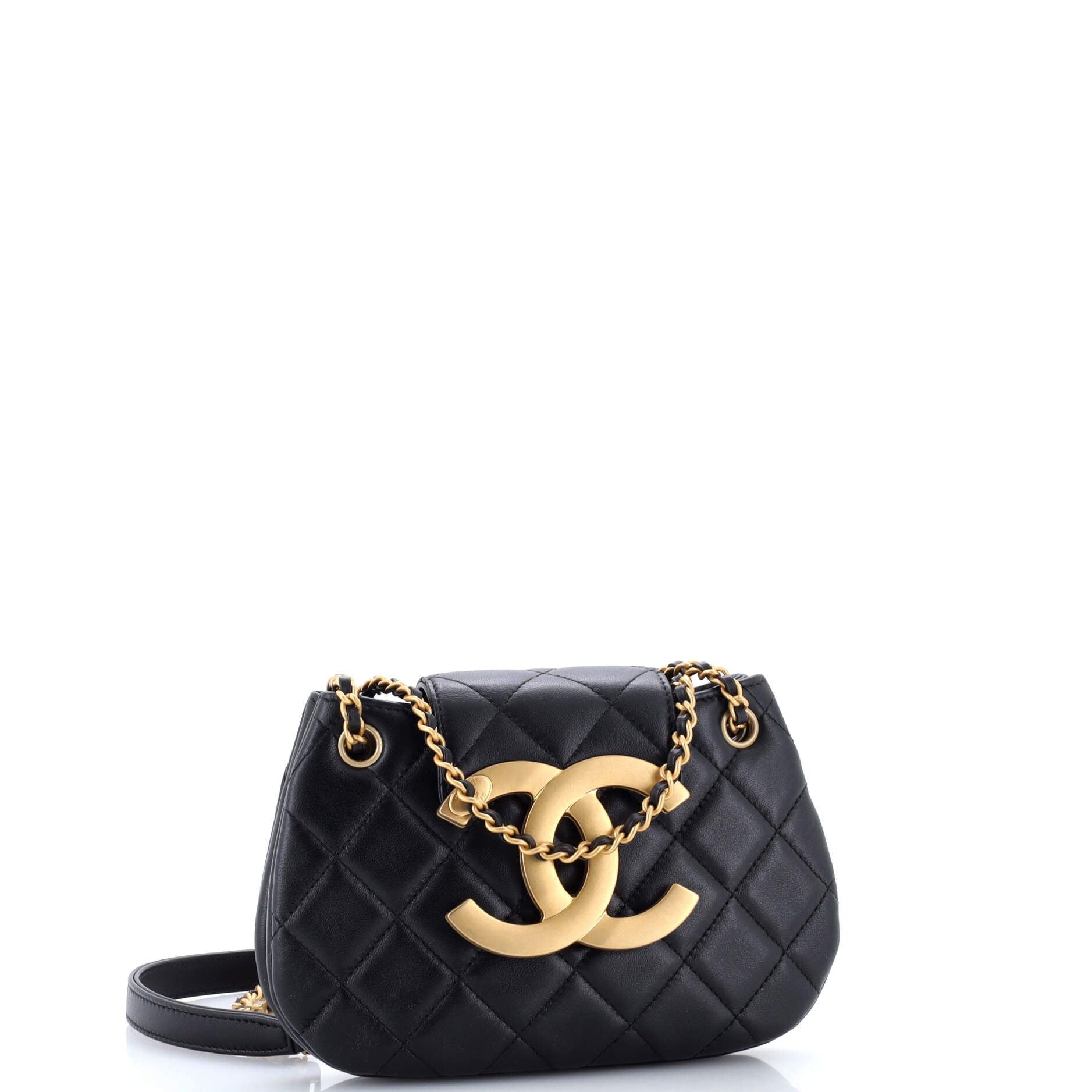 Chanel Giant CC Chain Compartment Messenger Bag Size ONE SIZE - 2 Thumbnail