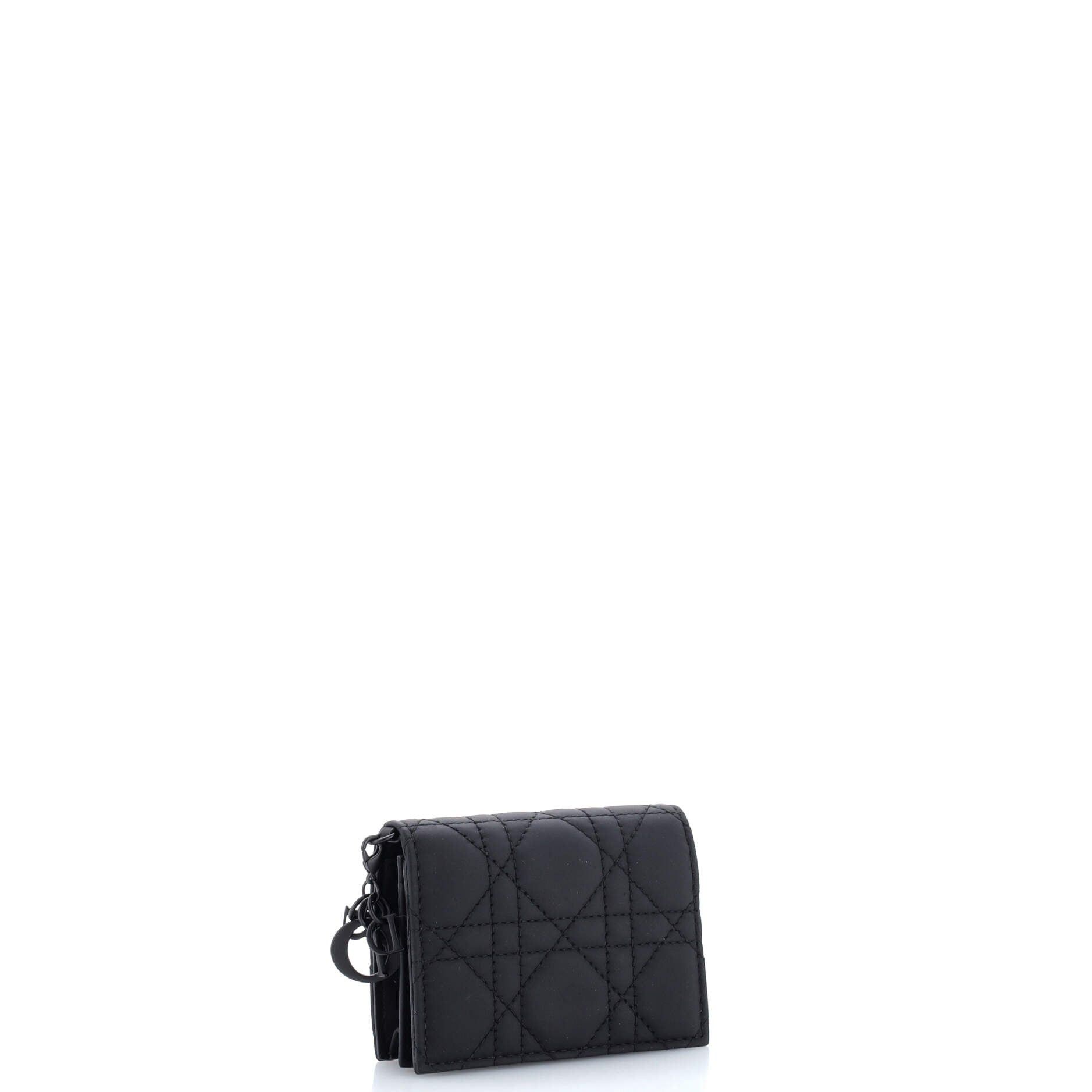 Dior Ultra Matte Lady Dior Flap Card Case Size ONE SIZE - 2 Thumbnail