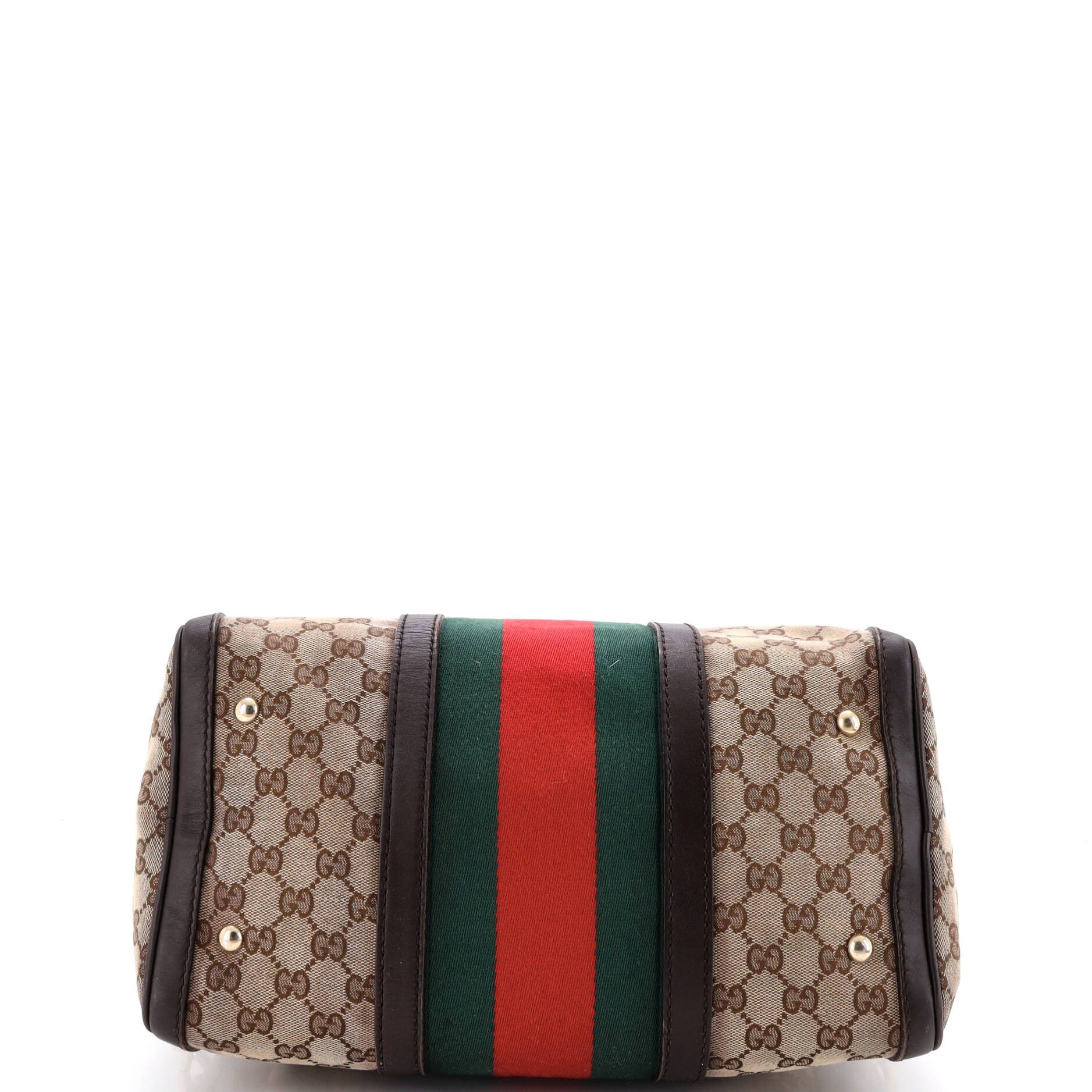 Gucci Vintage Web Boston Bag Size ONE SIZE - 4 Thumbnail