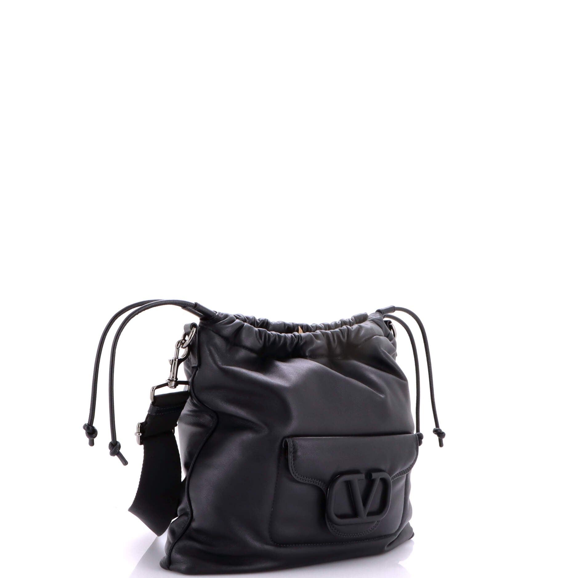 Valentino VLogo Pocket Drawstring Crossbody Size ONE SIZE - 2 Thumbnail