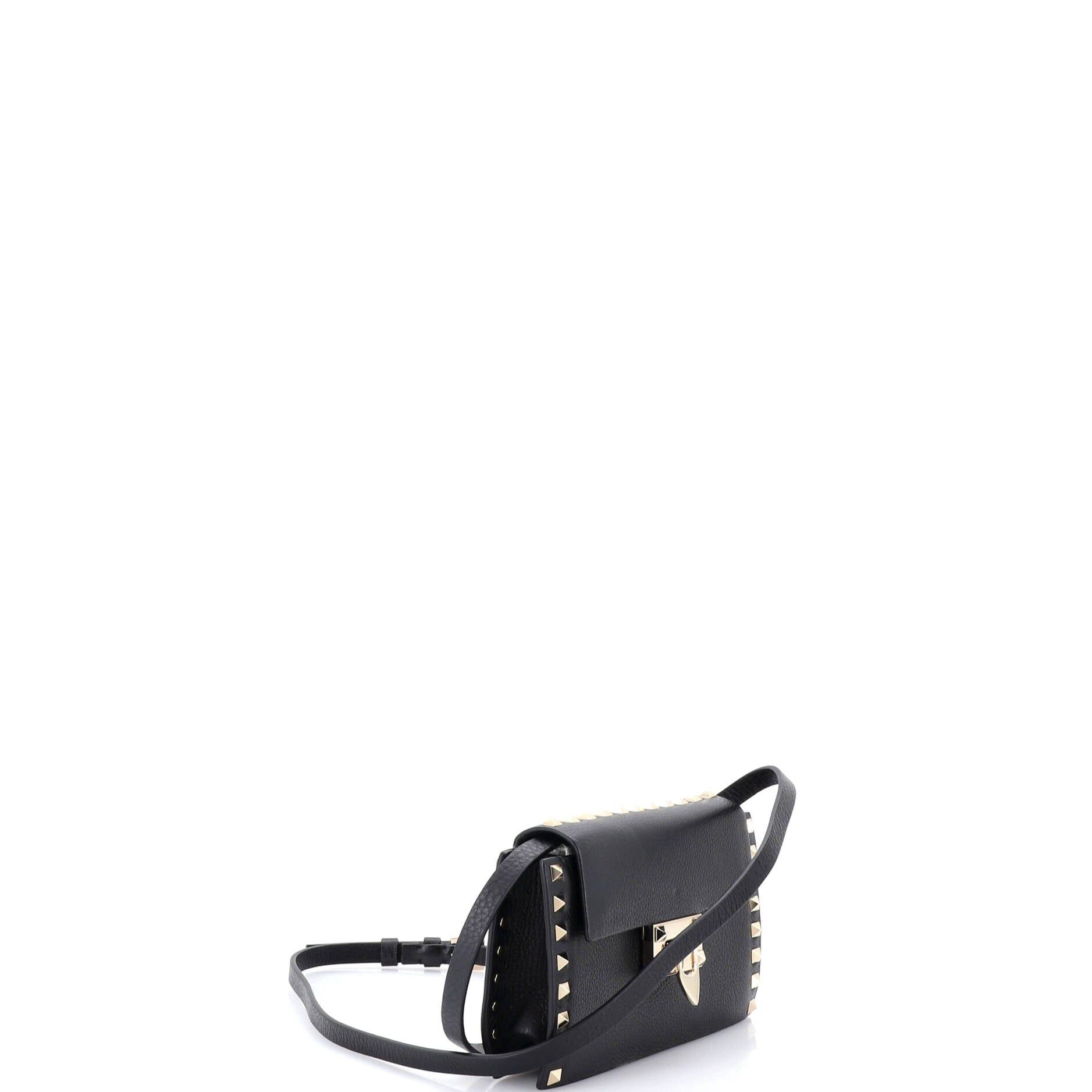 Valentino Rockstud Flip Lock Flap Bag Size ONE SIZE - 2 Thumbnail