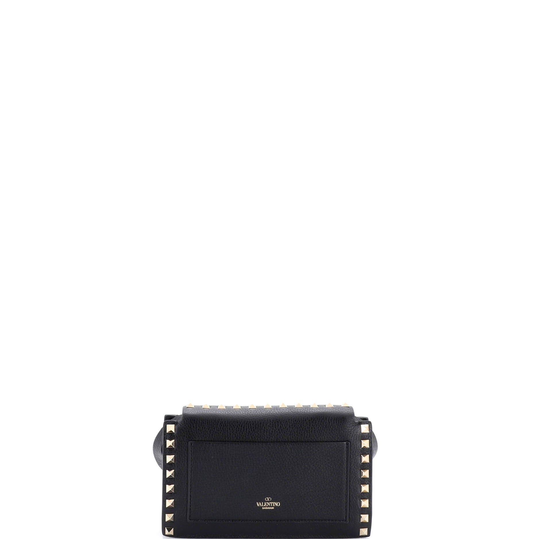 Valentino Rockstud Flip Lock Flap Bag Size ONE SIZE - 3 Thumbnail