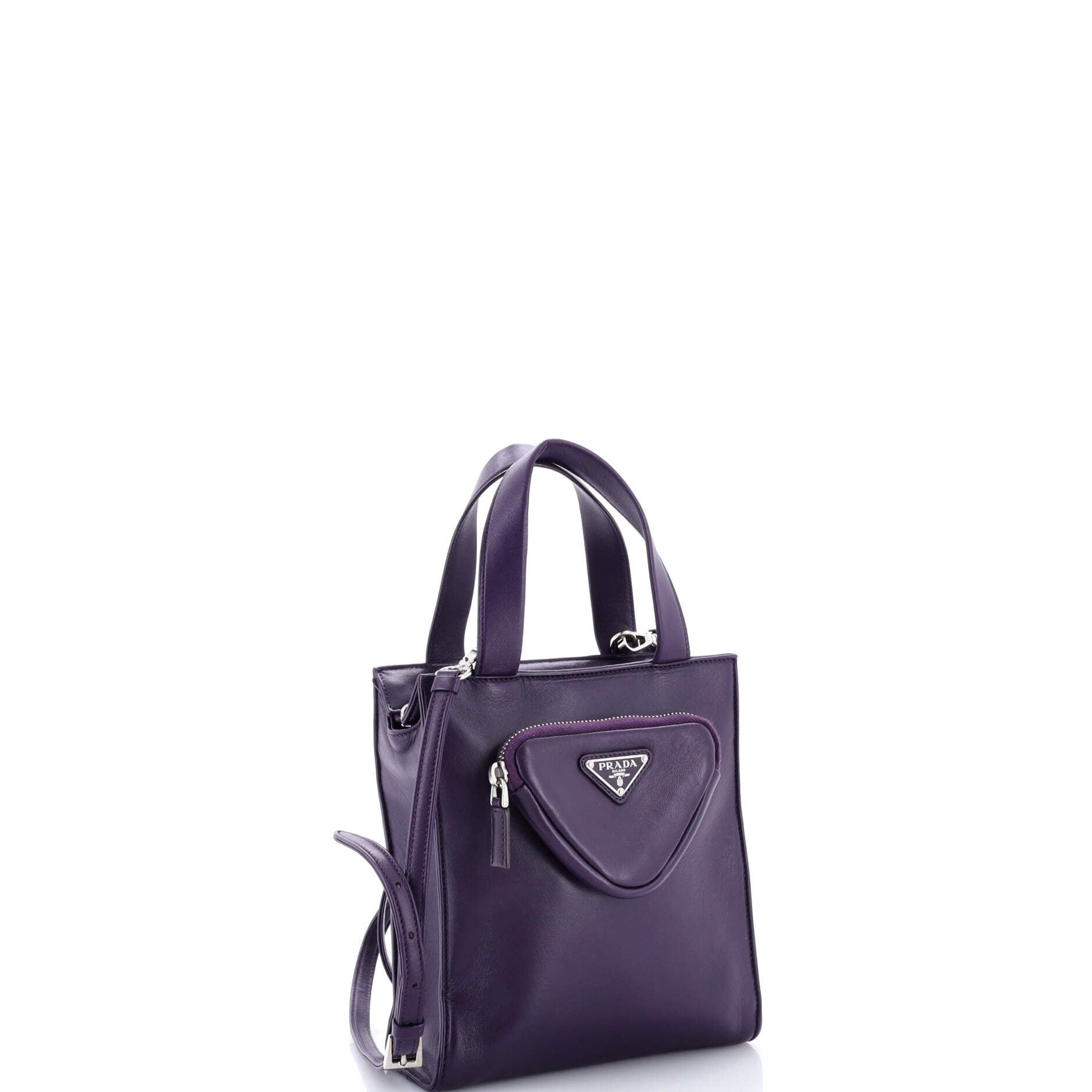 Prada Convertible Triangle Pocket Shopping Tote Size ONE SIZE - 2 Thumbnail