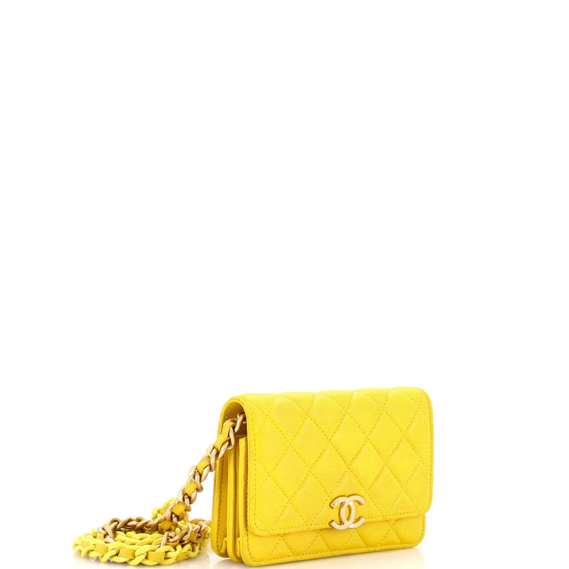 Chanel Lacquered Metal CC Wallet on Chain Size ONE SIZE - 2 Thumbnail