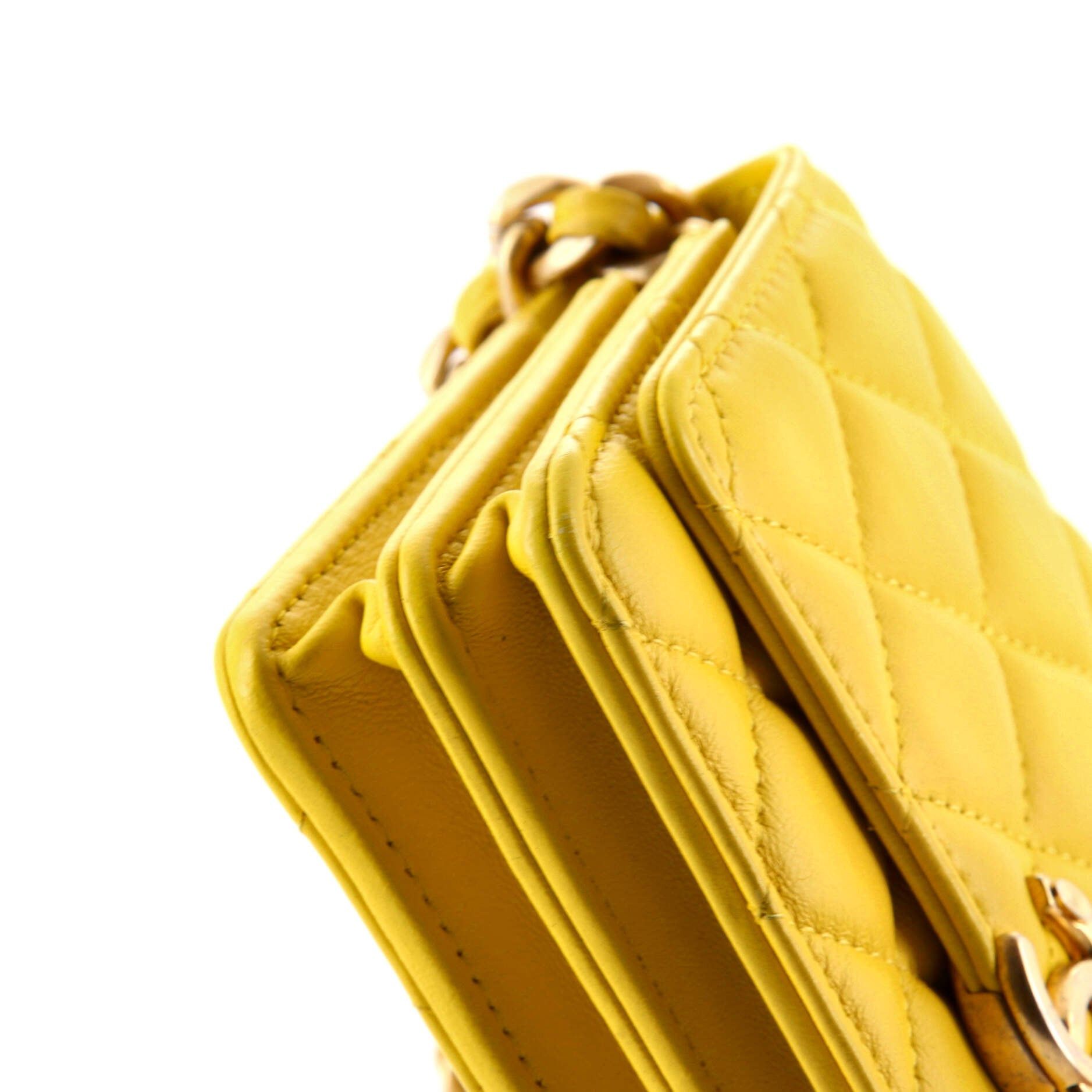 Chanel Lacquered Metal CC Wallet on Chain Size ONE SIZE - 6 Thumbnail