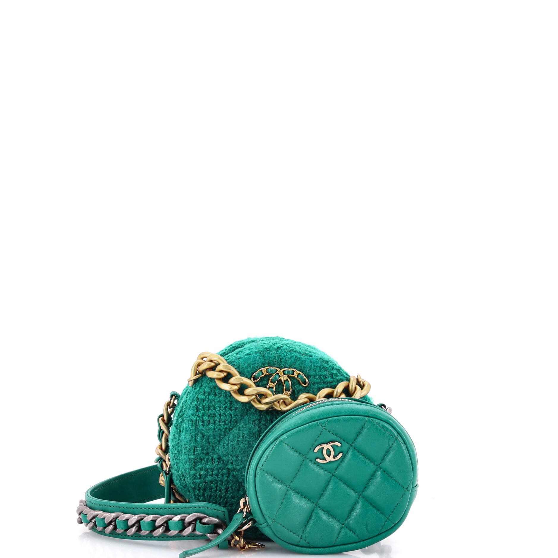 Chanel 19 Round Clutch with Chain and Coin Purse Size ONE SIZE - 2 Thumbnail