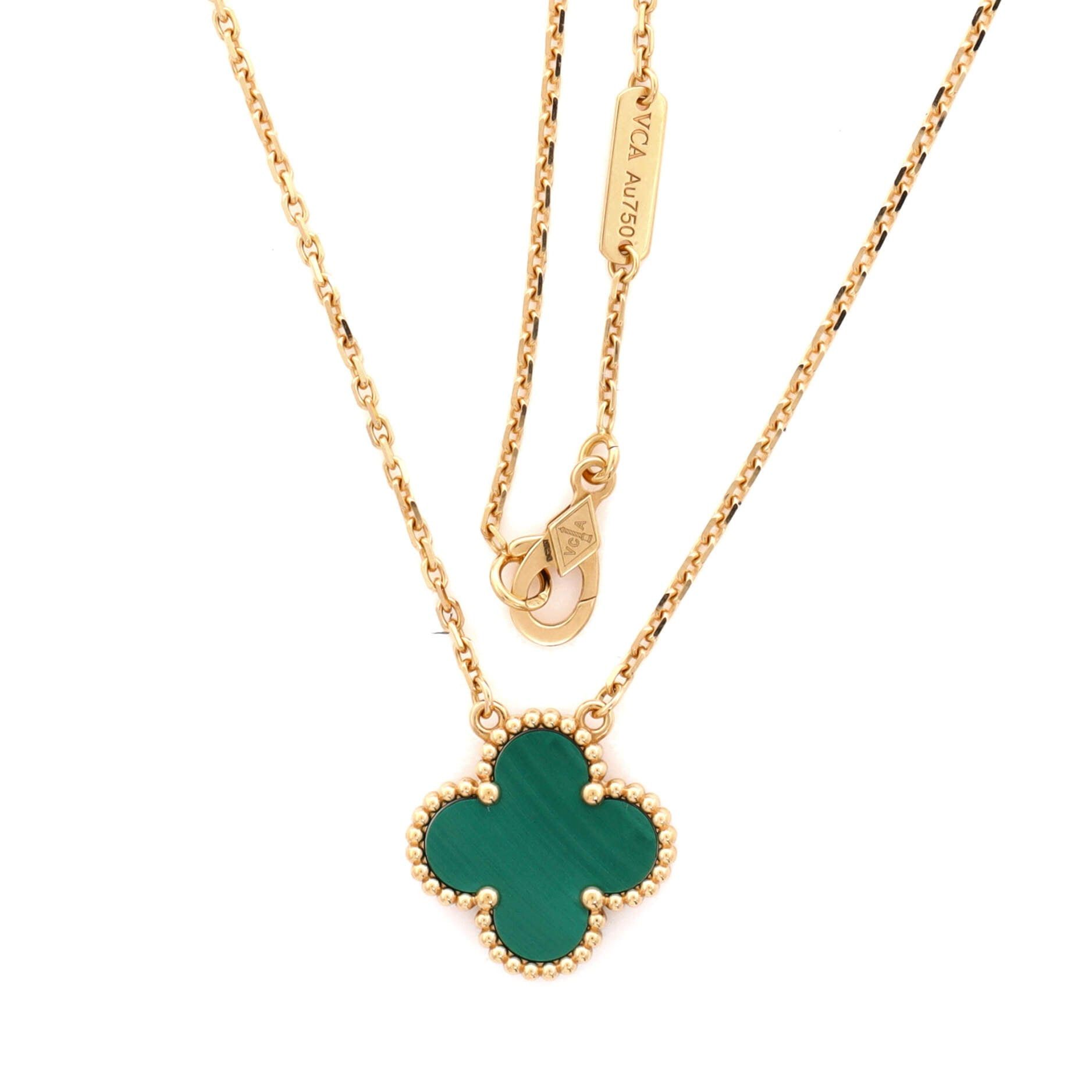 Van Cleef & Arpels Vintage Alhambra Pendant Necklace Size ONE SIZE - 3 Thumbnail