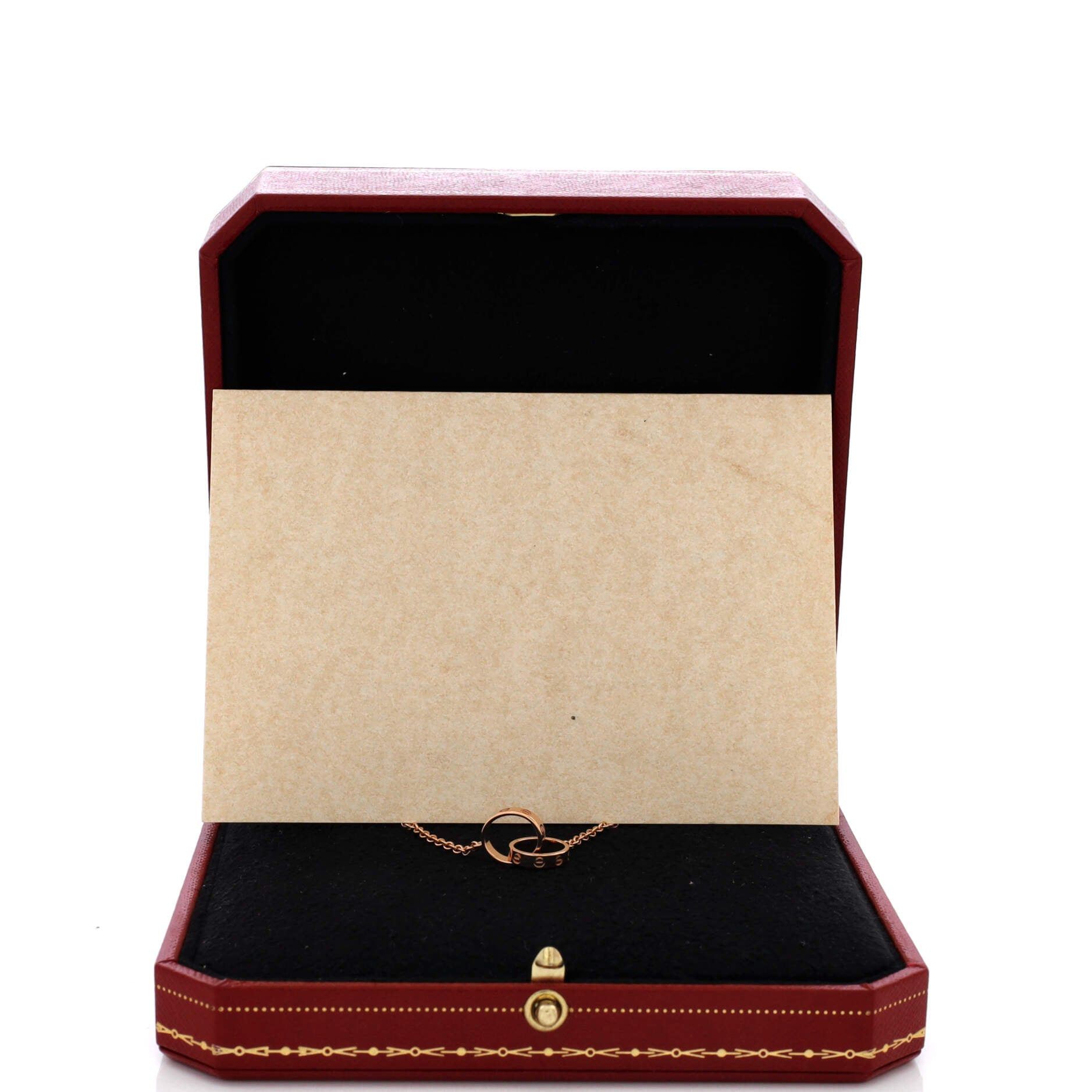 Cartier Love Interlocking Necklace Size ONE SIZE - 2 Thumbnail