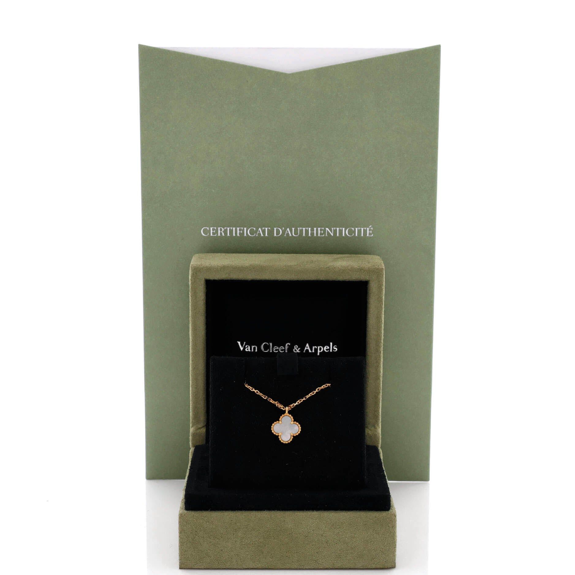 Van Cleef & Arpels Sweet Alhambra Pendant Necklace Size ONE SIZE - 2 Thumbnail