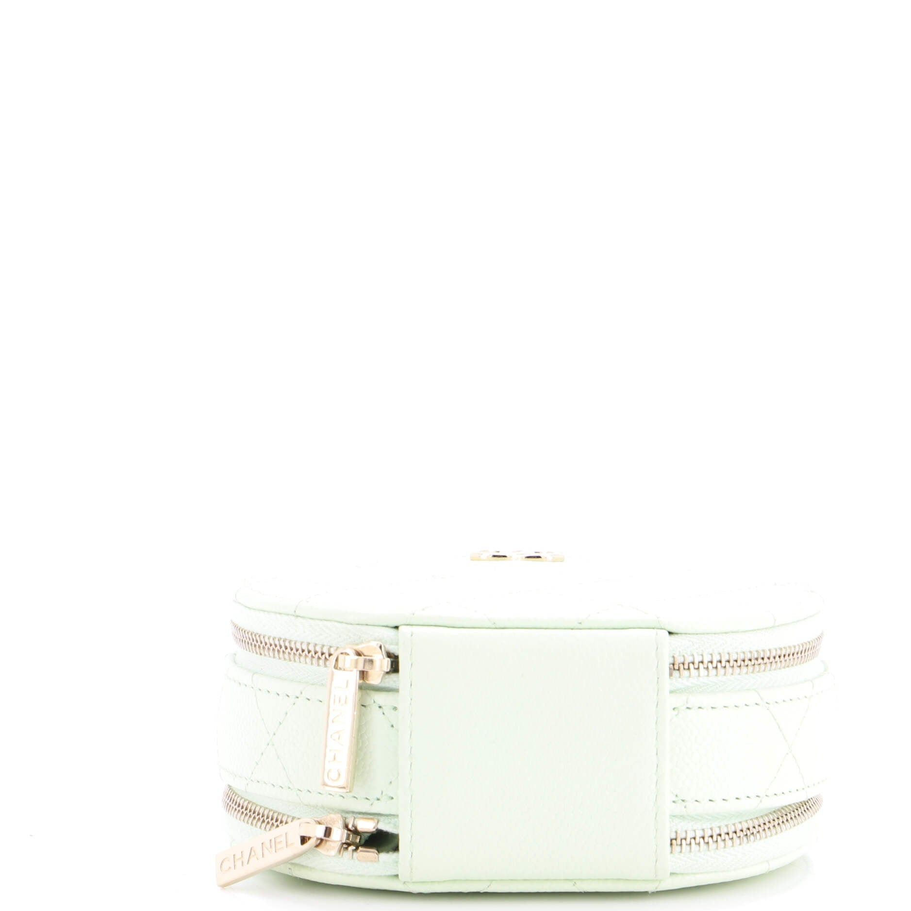 Chanel Handle with Care Round Vanity Case with Chain Size ONE SIZE - 4 Thumbnail
