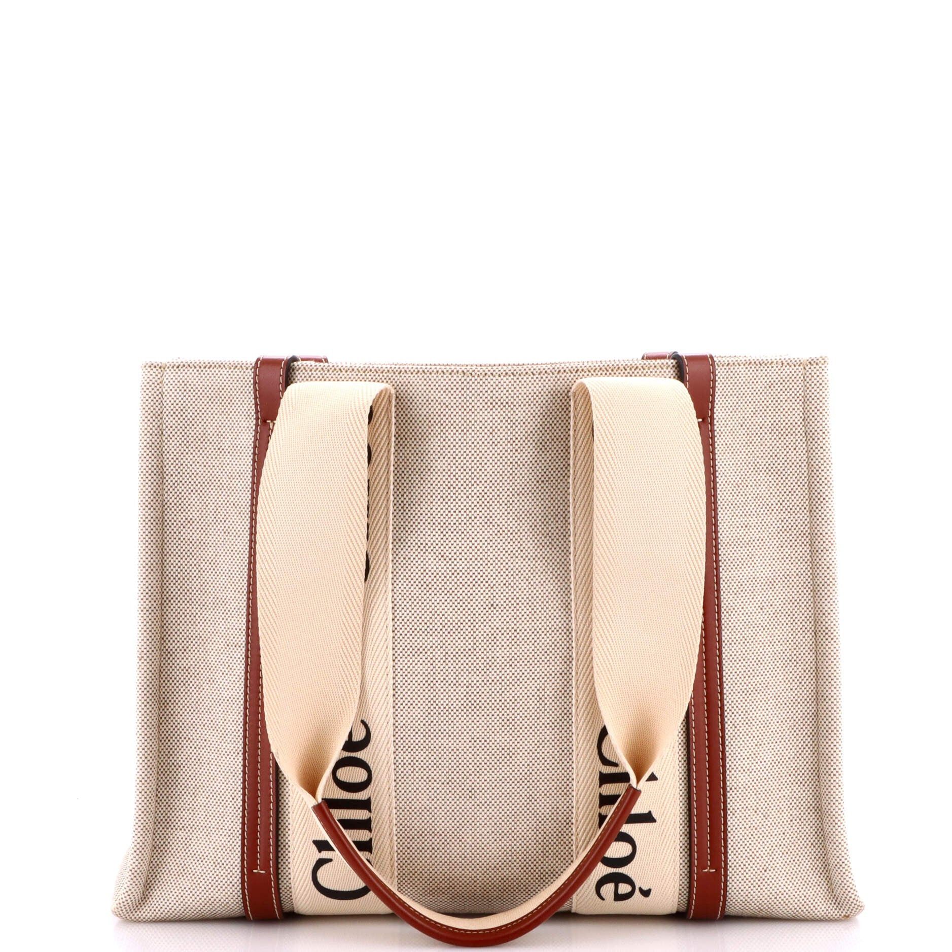 Chloe Woody Tote Size ONE SIZE - 3 Thumbnail